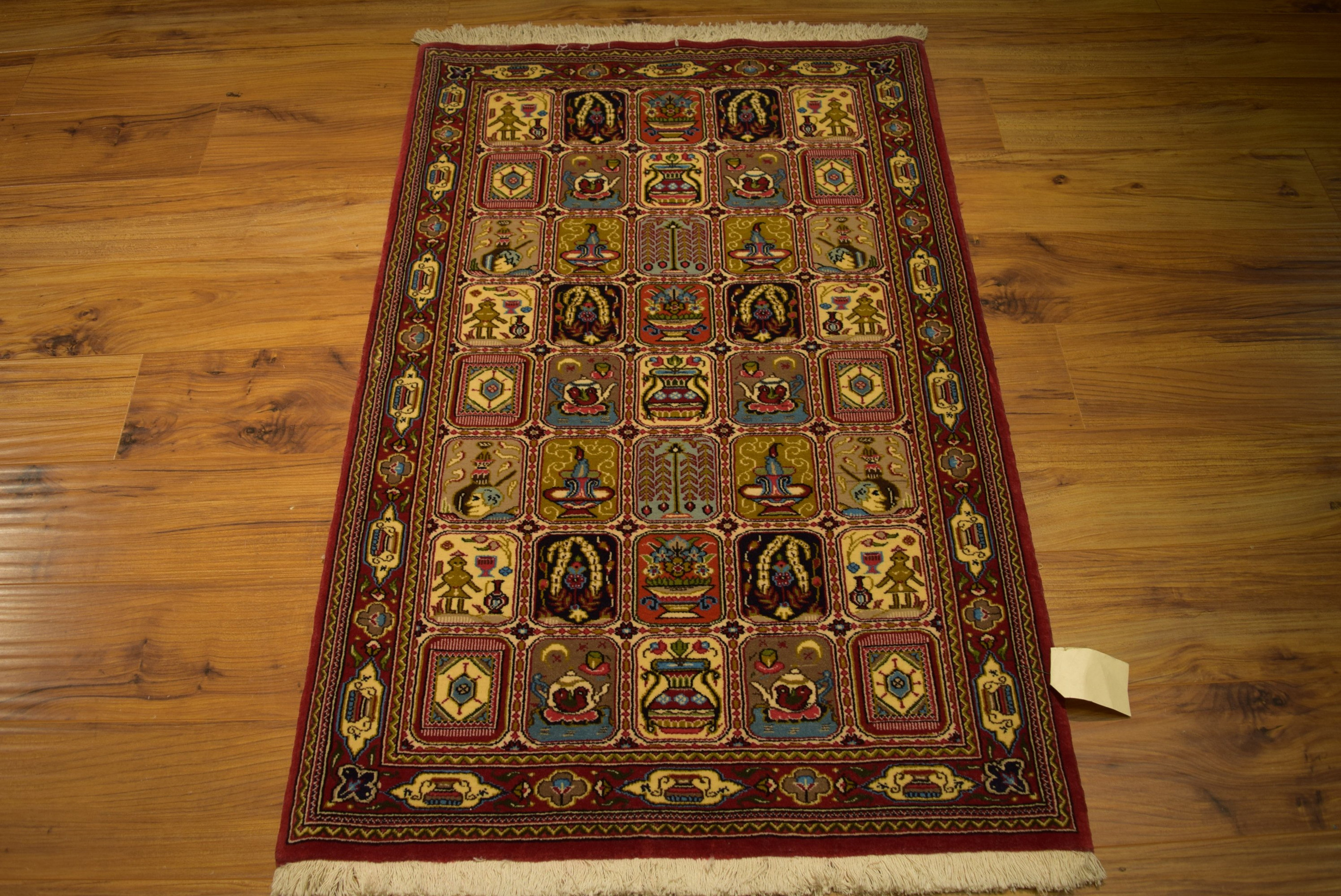 2'7" x 4'1" Persian Qum Kork
