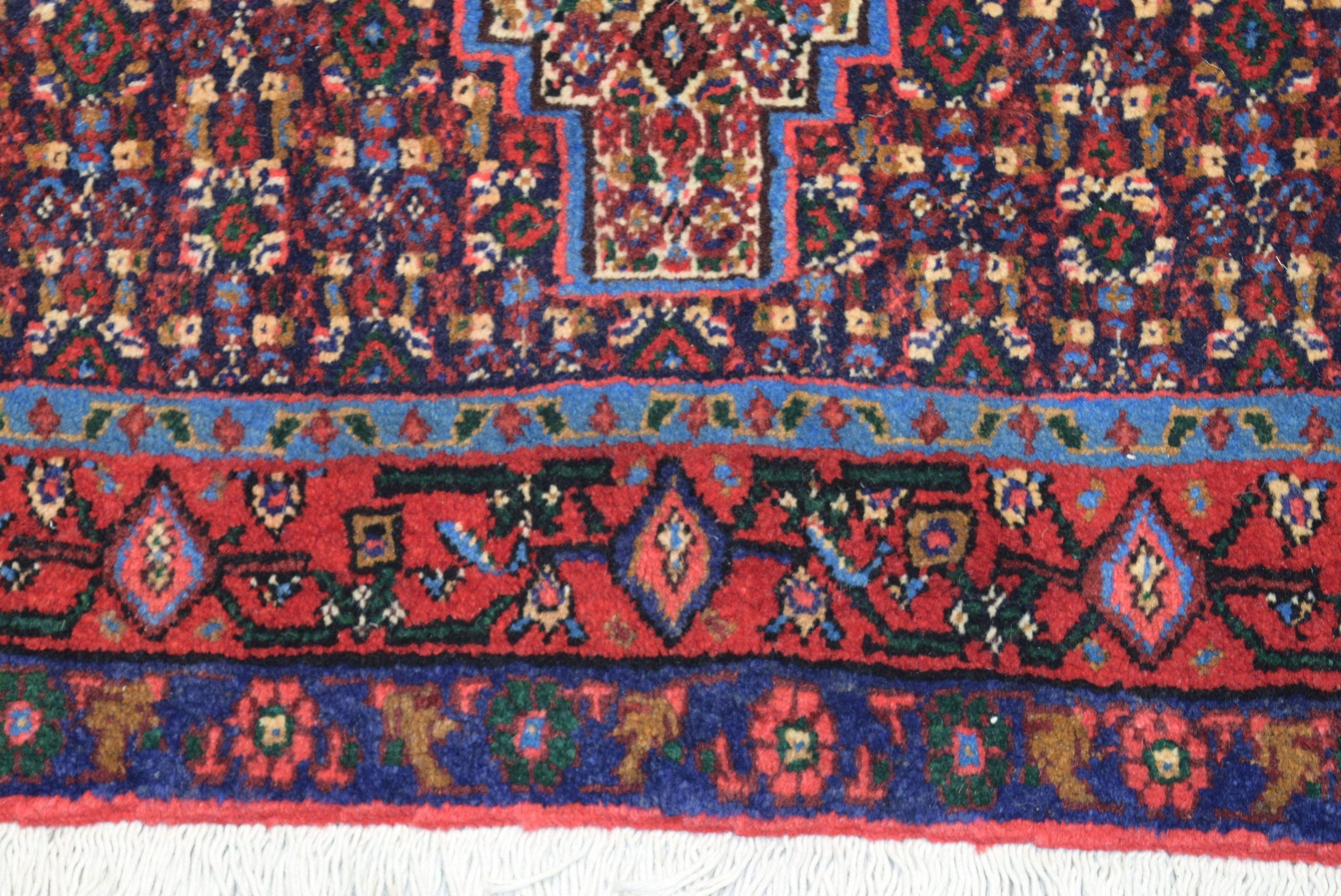 4'3" x 4'6" Persian Senneh Square Rug