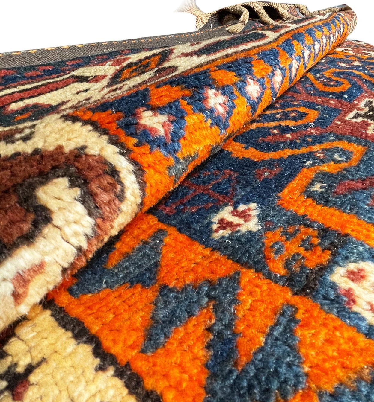 3'8" x 5'4" Antique Caucasian Azerbaijan Rug