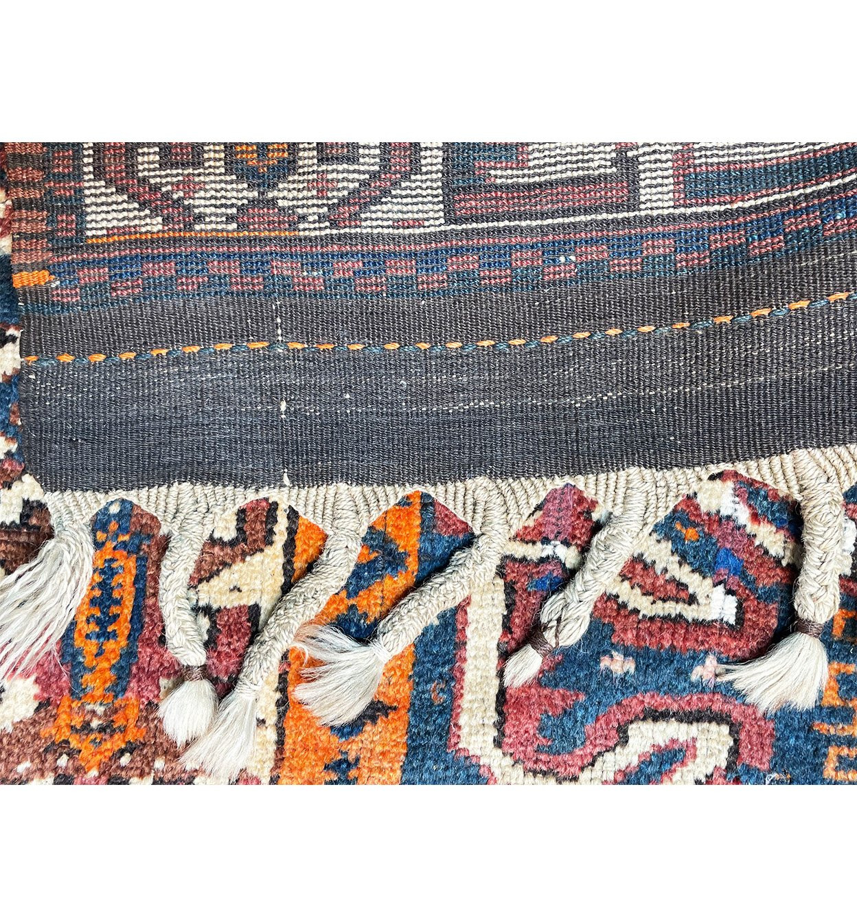 3'8" x 5'4" Antique Caucasian Azerbaijan Rug