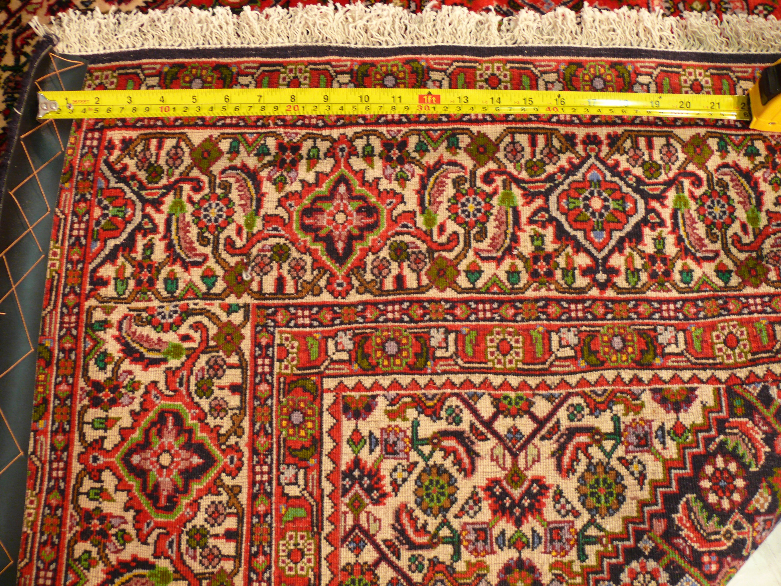 6'6 x 9'8 Persian Bijar Rug