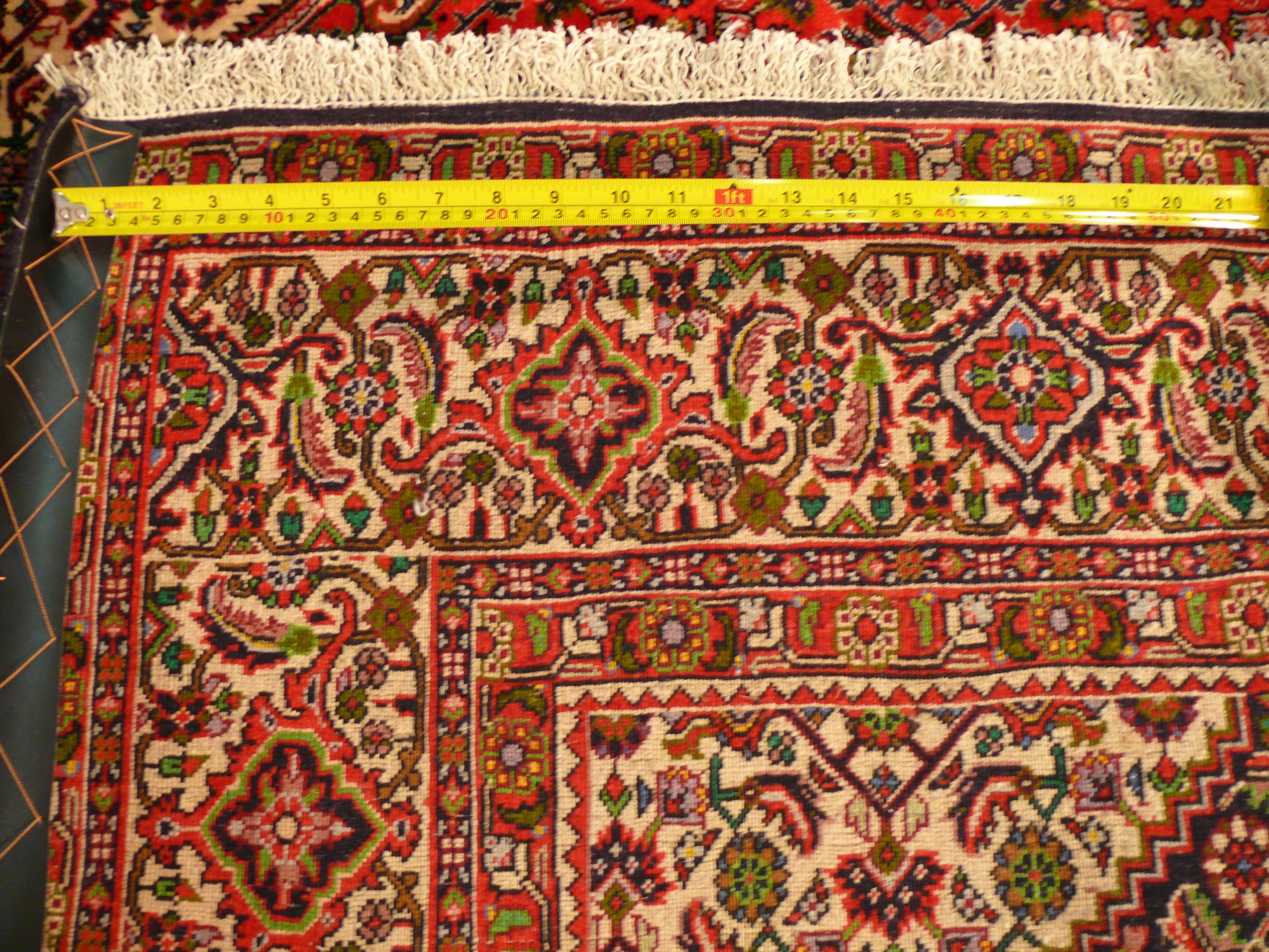 6'6 x 9'8 Persian Bijar Rug