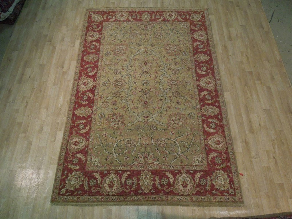 6x9 Authentic Vegetable Dyed Chobi Rug