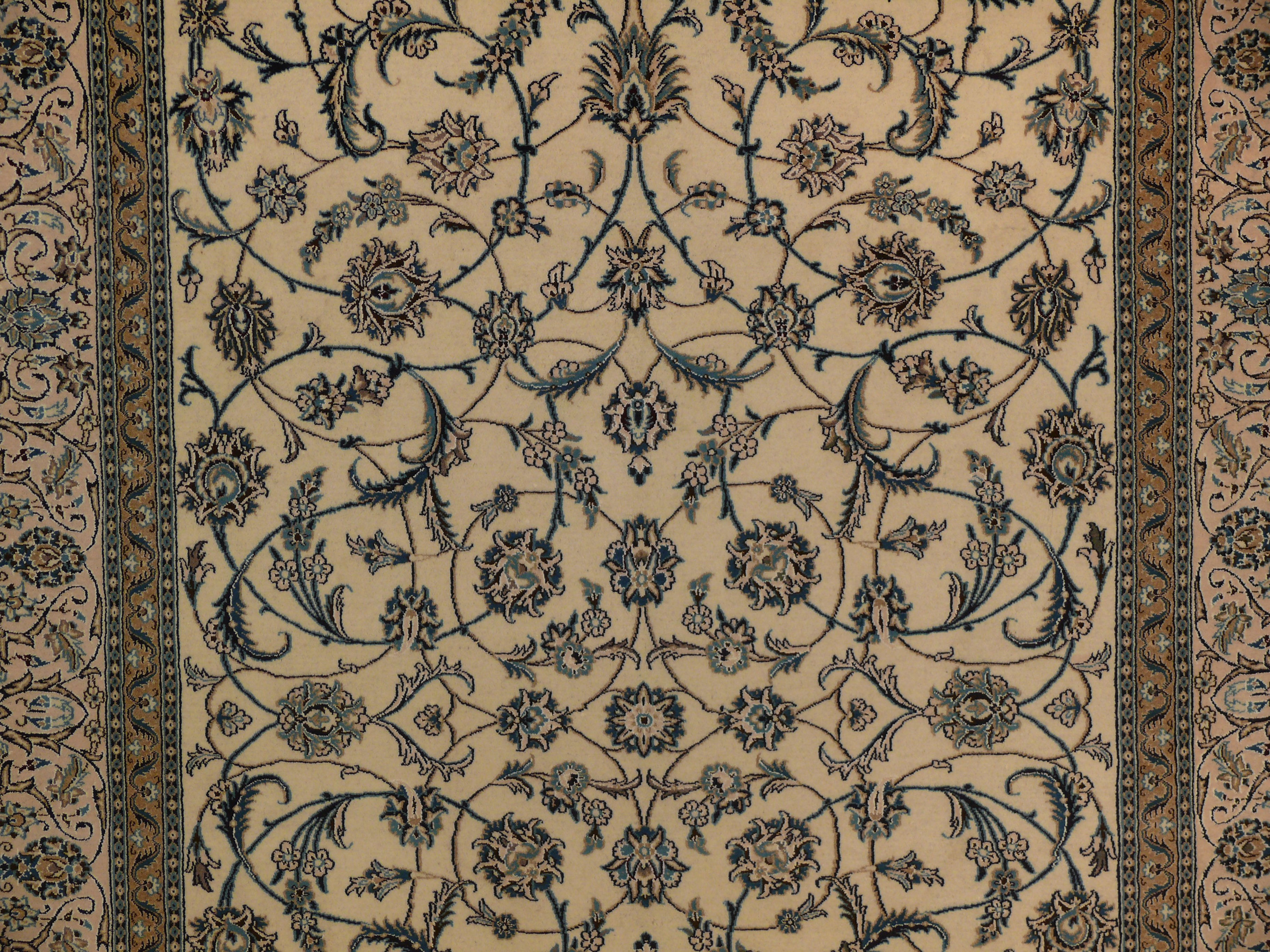 8'1" x 11'8 Persian Nain All over Rug