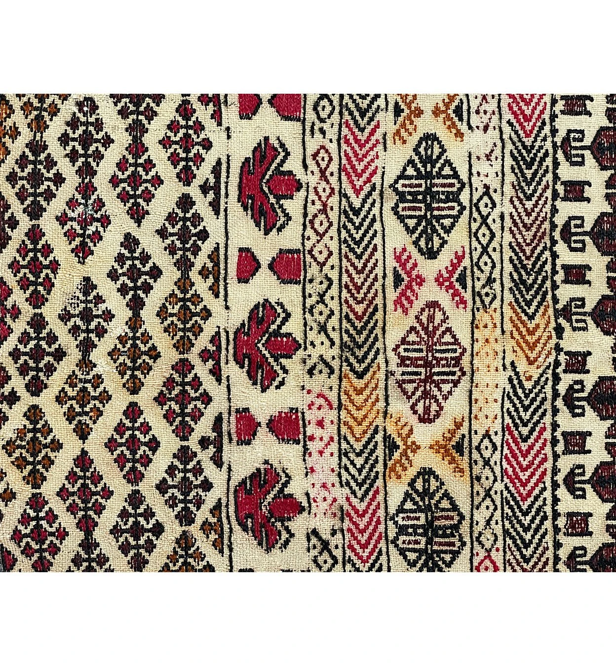 3'8" x 5'4" Antique Persian Baluch Rug