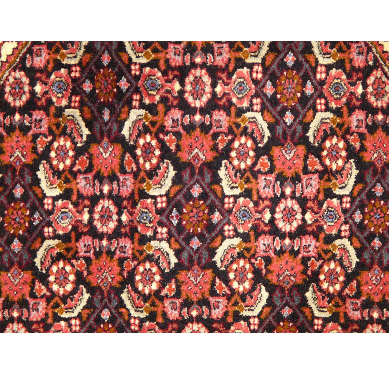 8'2 x 11'5 Persian Bijar Iron Rug