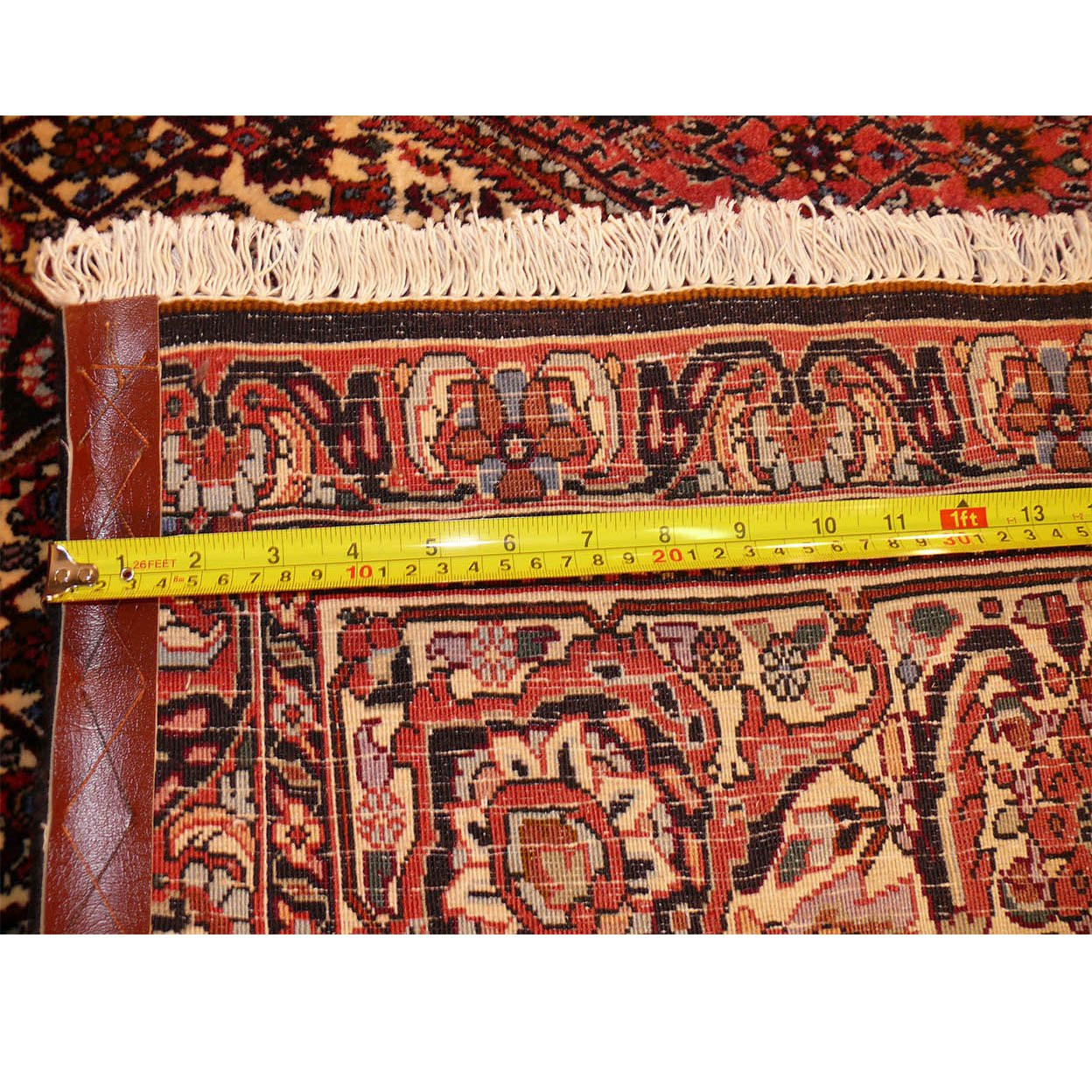 8'2 x 11'5 Persian Bijar Iron Rug