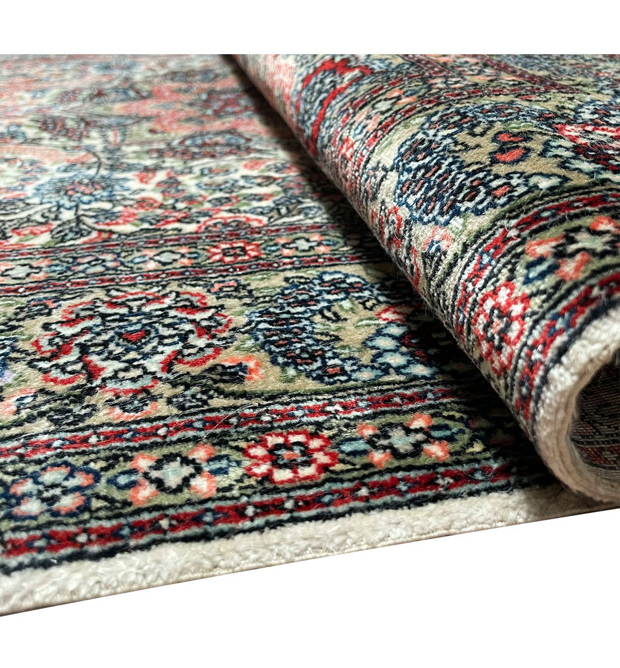 3 x 5'2 Oriental Tabriz 100% Silk Rug