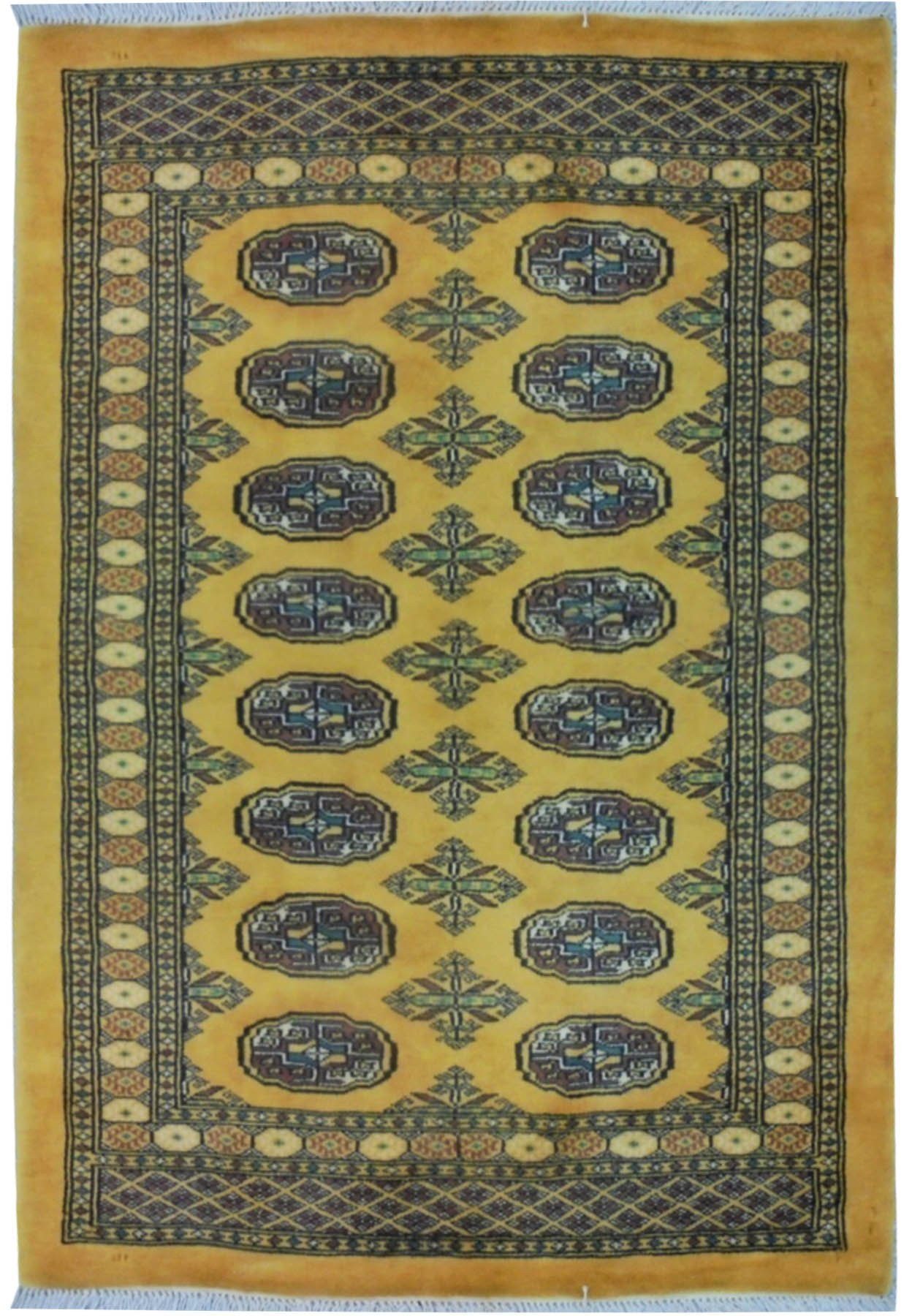 3 x 4 Oriental Bokhara Rug Elephant Steps