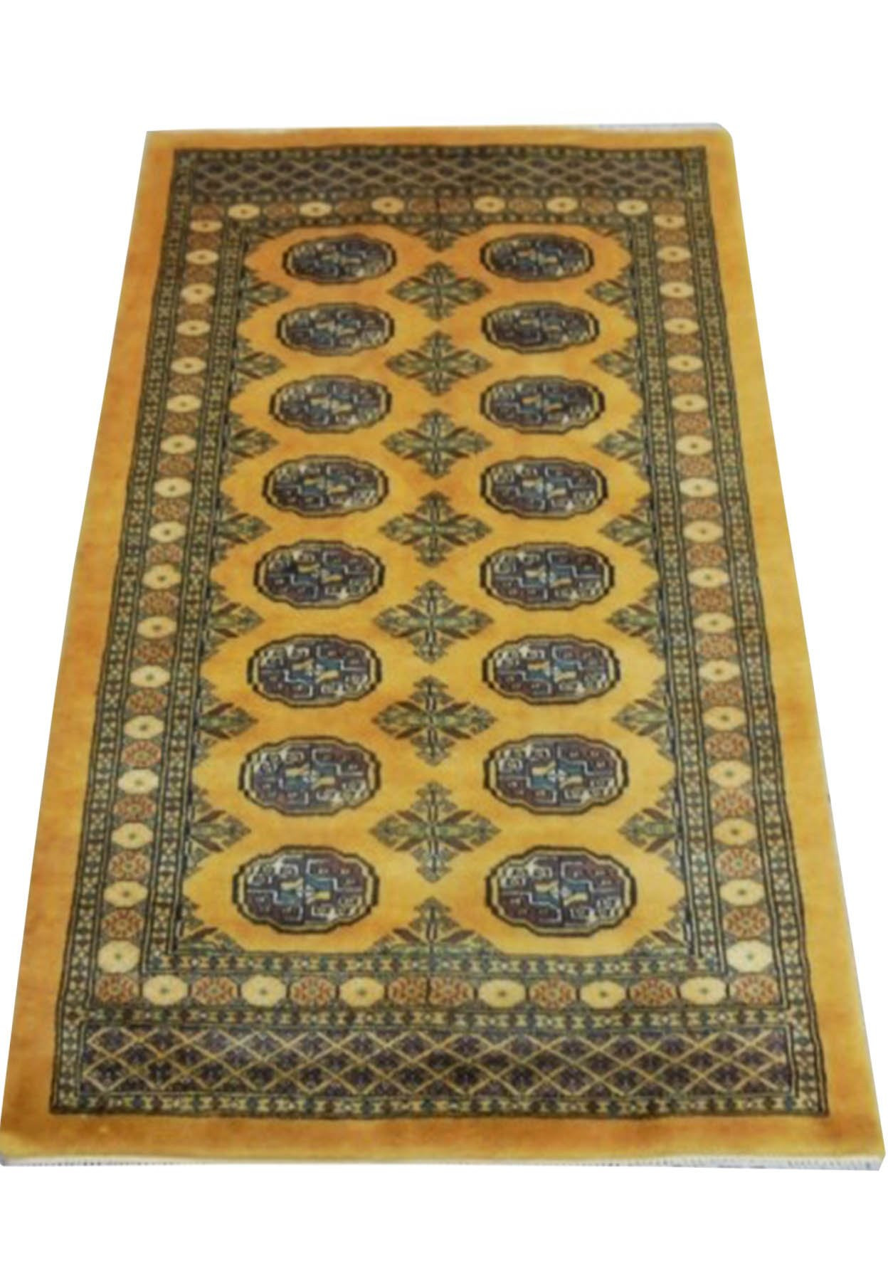 3 x 4 Oriental Bokhara Rug Elephant Steps