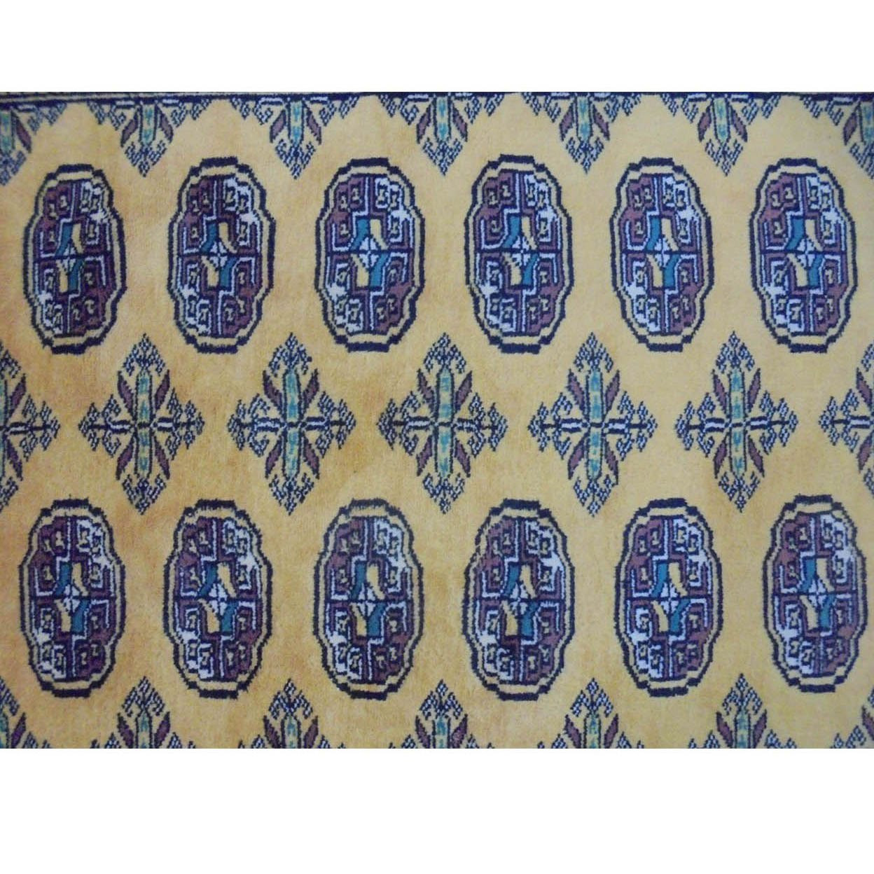 3 x 4 Oriental Bokhara Rug Elephant Steps