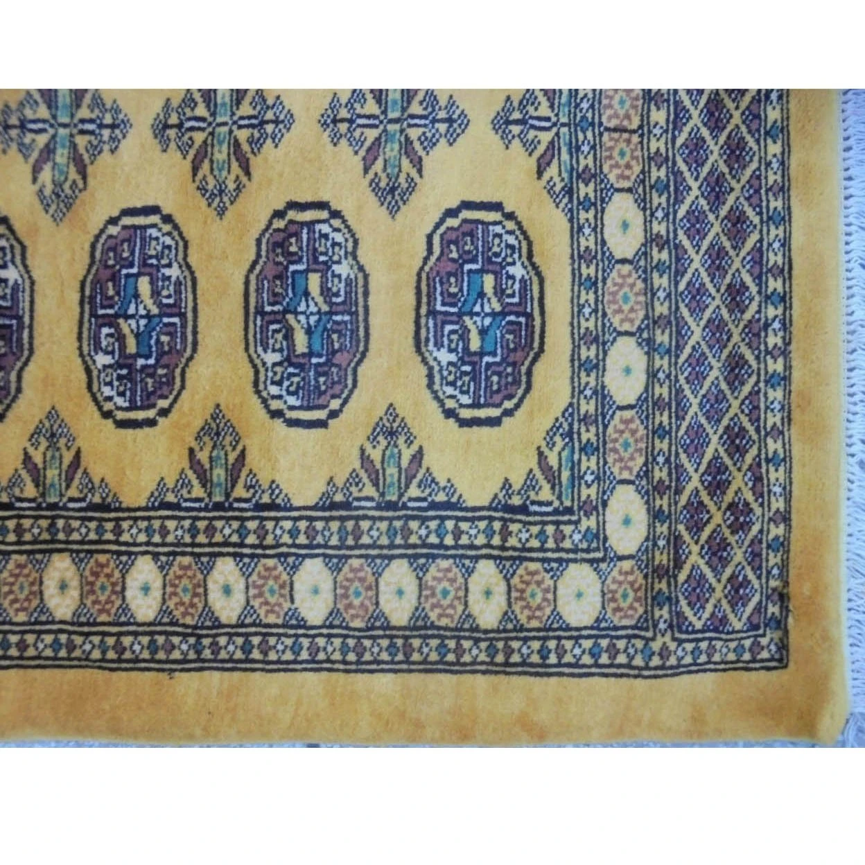 3 x 4 Oriental Bokhara Rug Elephant Steps