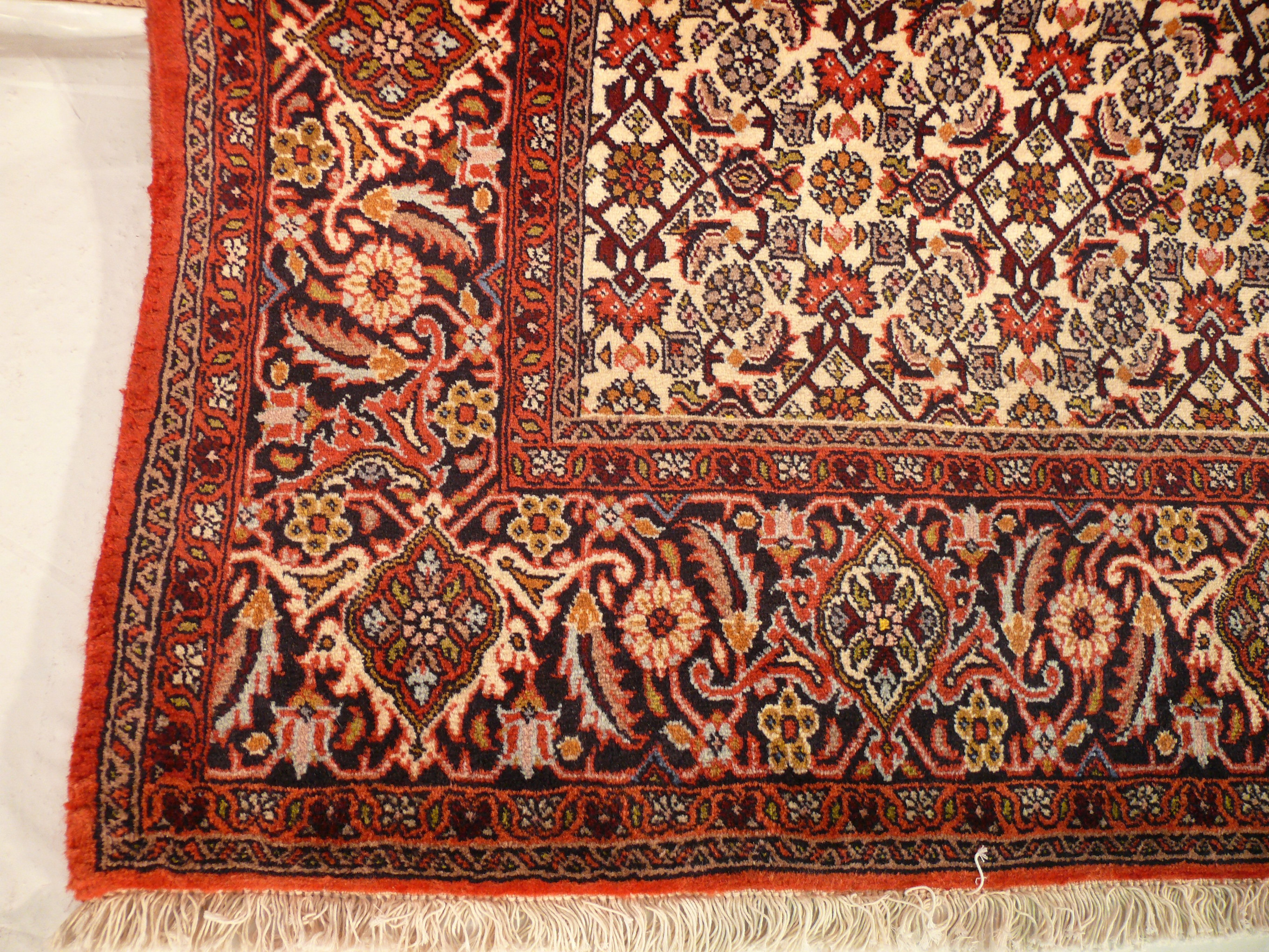 6'7" x 9'9" Persian Bijar Rug