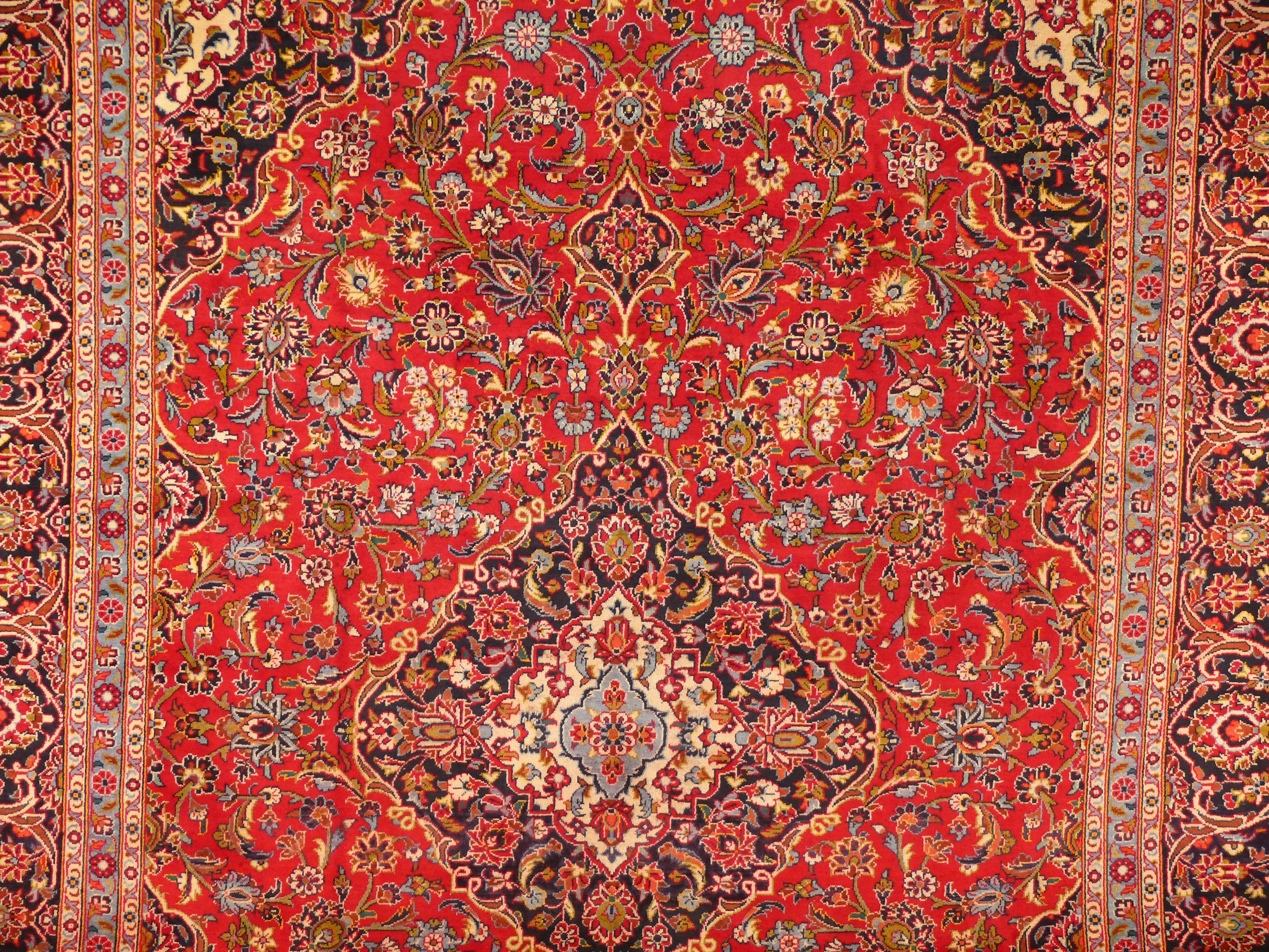 10 x 14 Persian Kashan Rug | known from TV Show Shark Tank 1