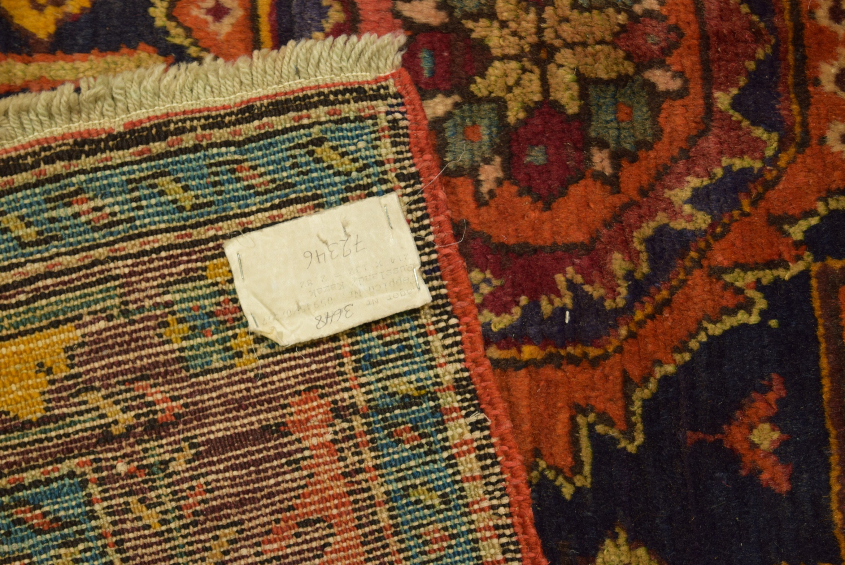 4 x 7 Kazak Caucasian Semi-Antique Rug