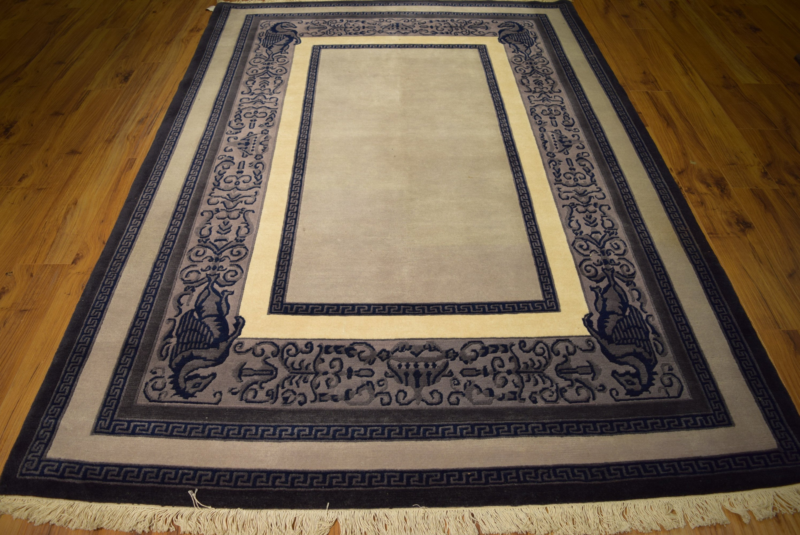 5'7" x 8'3" Modern Dragon Style Rug
