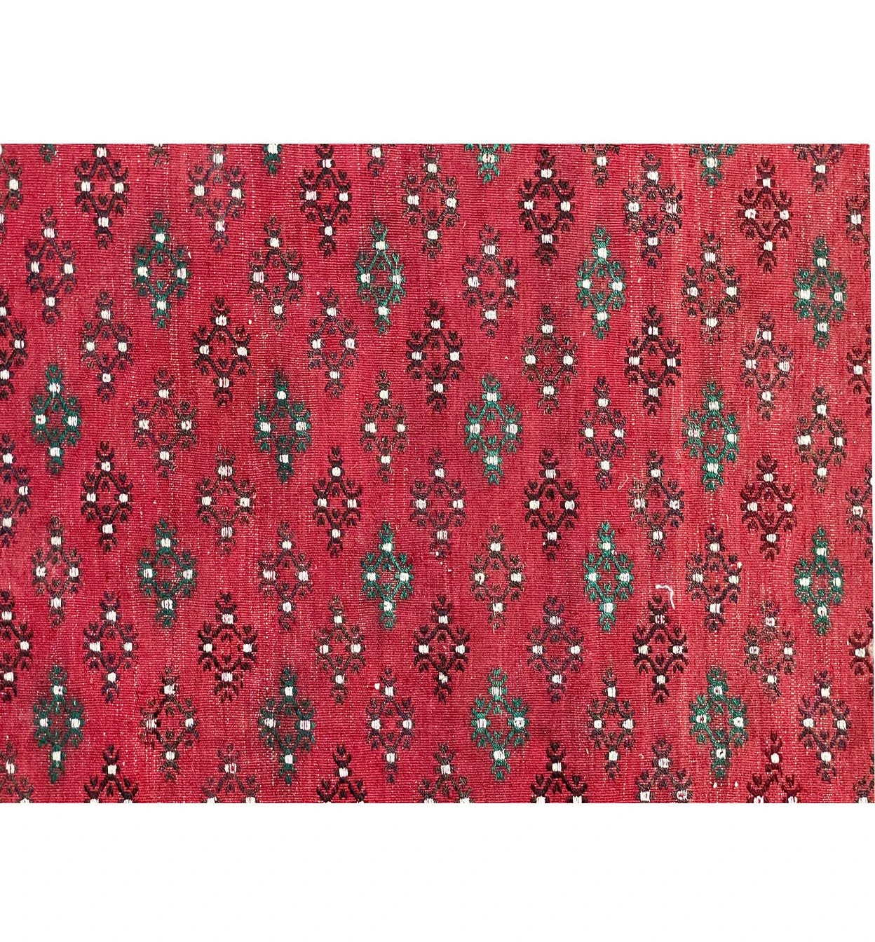 3'7" x 6'3" Caucasian Tribal Kelim Rug