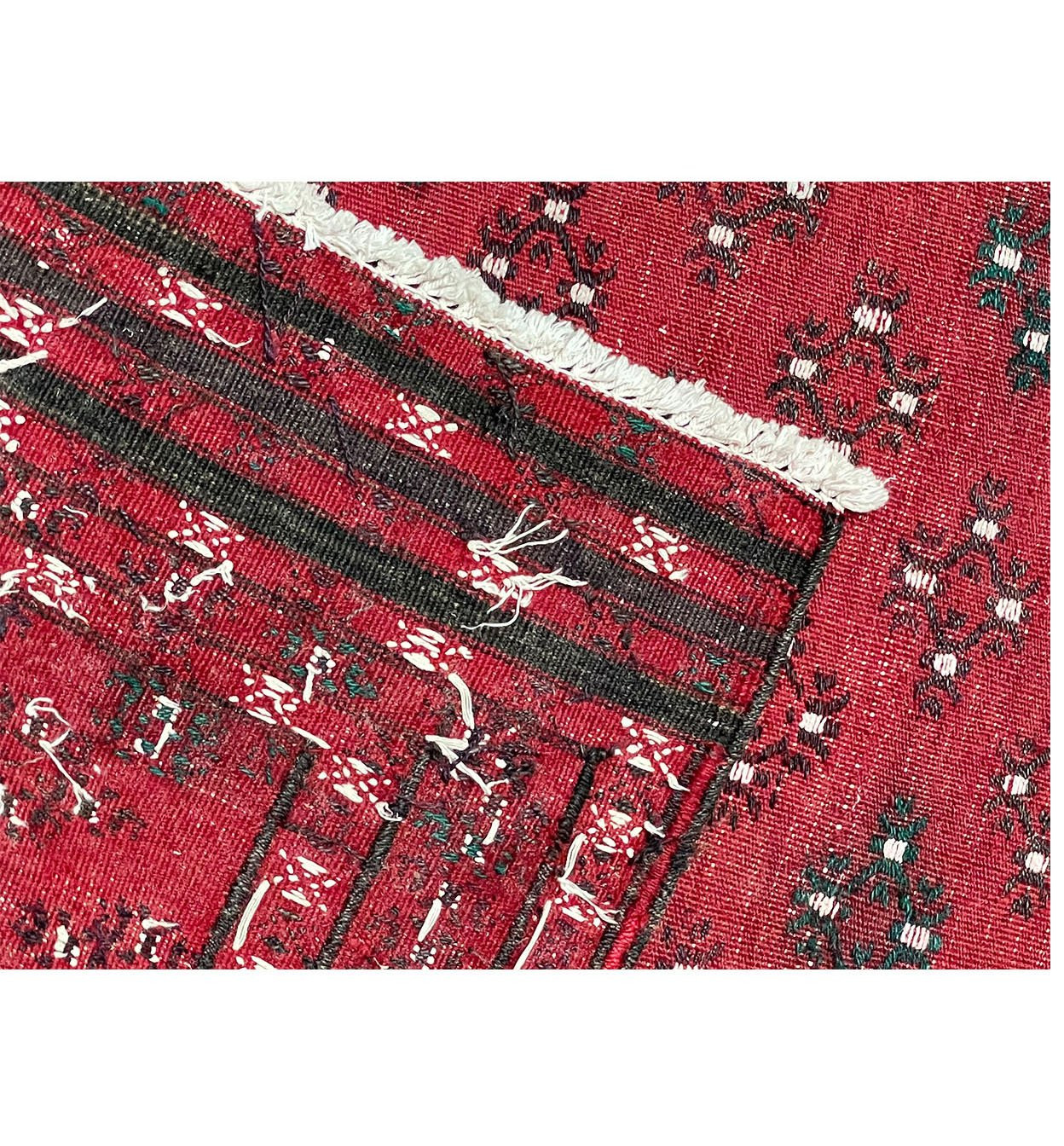 3'7" x 6'3" Caucasian Tribal Kelim Rug