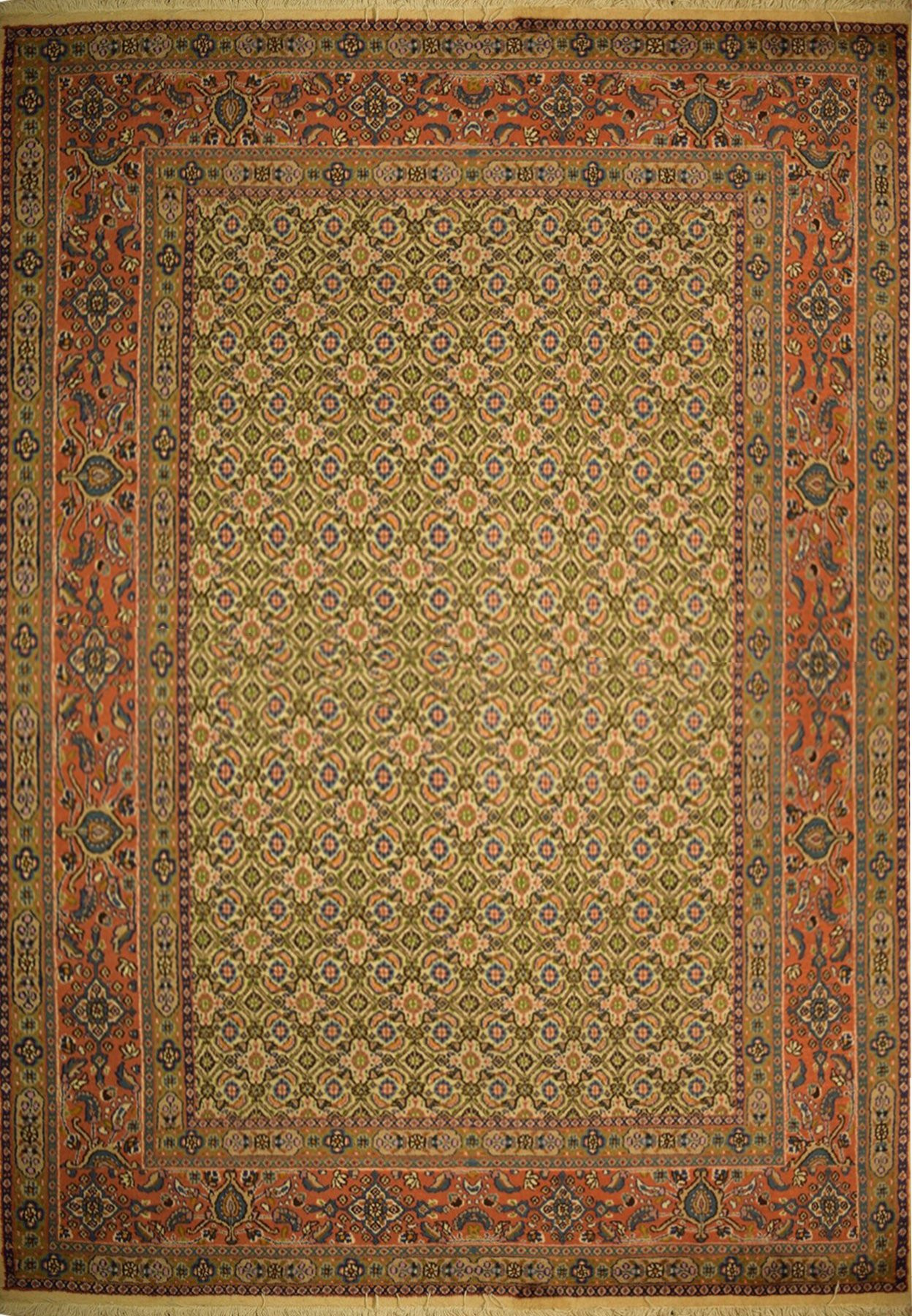 4'9 x 8'4 Persian Moud Rug All Over Design