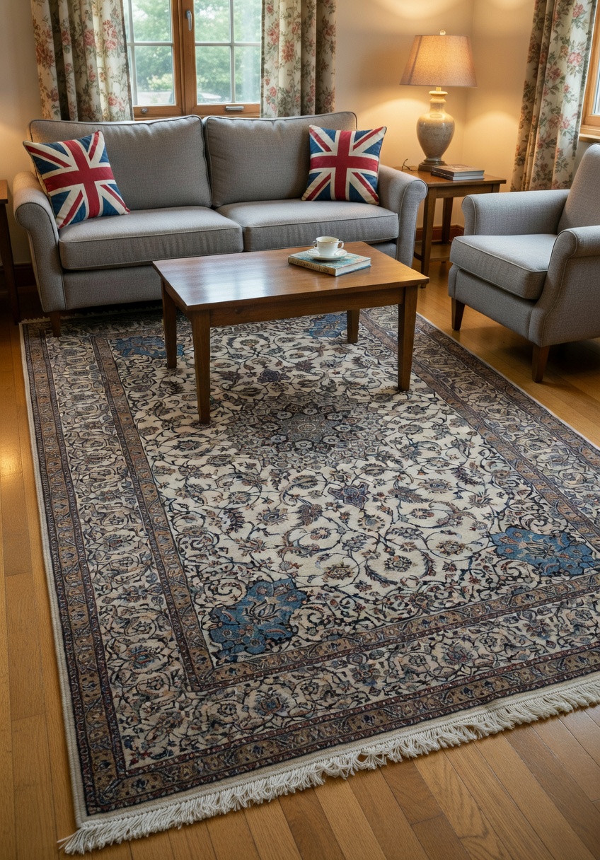 5'8" × 9' Persian Nain 4 LA Habibian rug