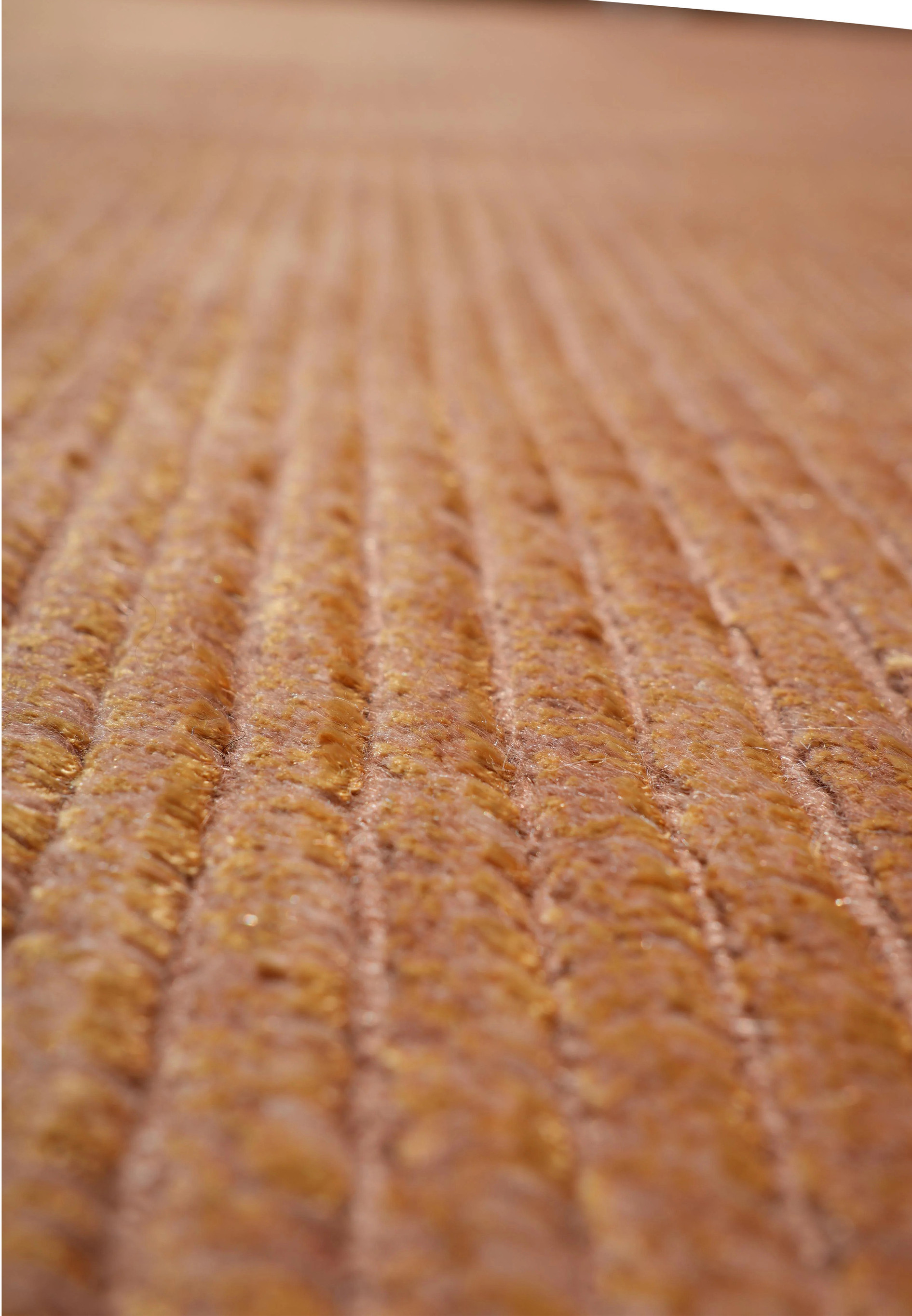 Foundation close-up showing dense hand-knotting and high-quality wool and silk construction typical of fine Tibetan rugs