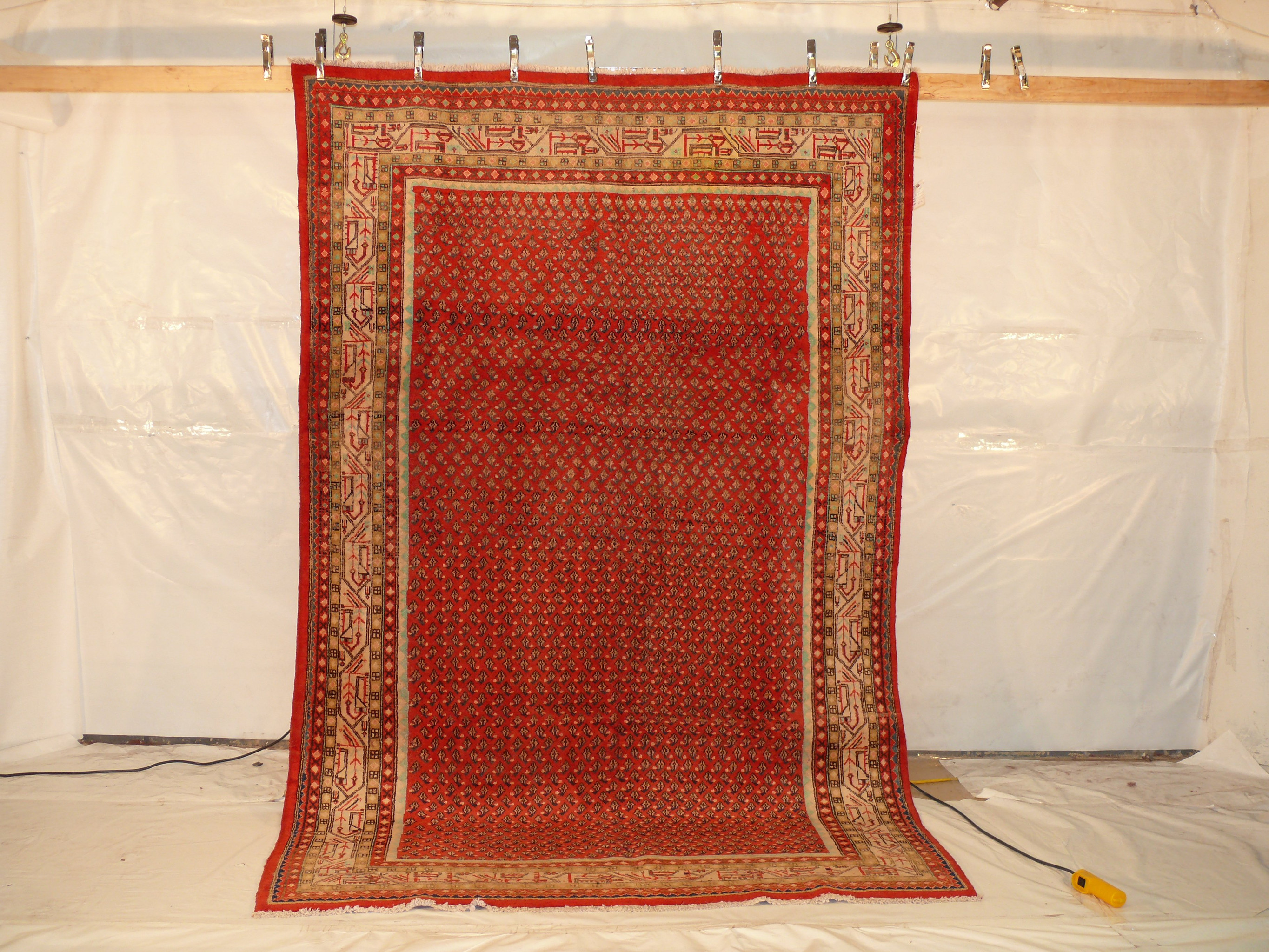 7' x 10'8" Persian Sarough Mir Rug