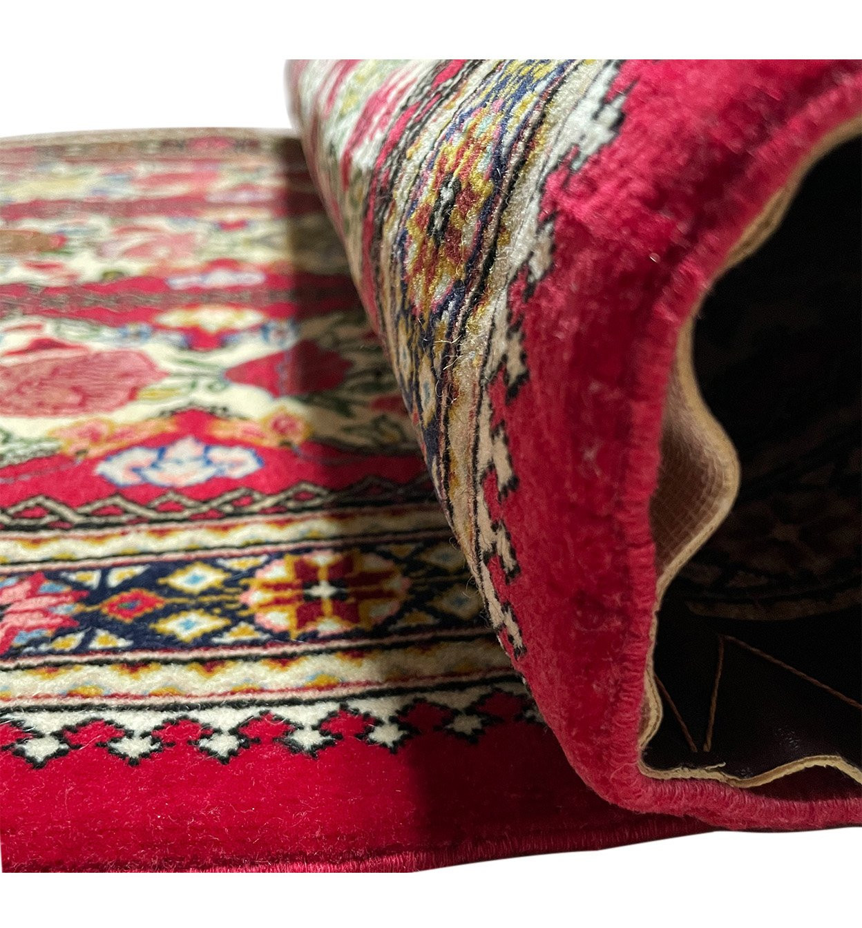 2'6" x 4'2" Persian Qum Kork Rug