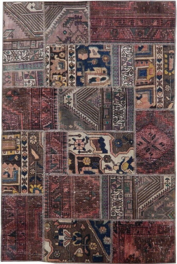 4 x 6 Exceptional Design Handmade Patchwork Soft Rug