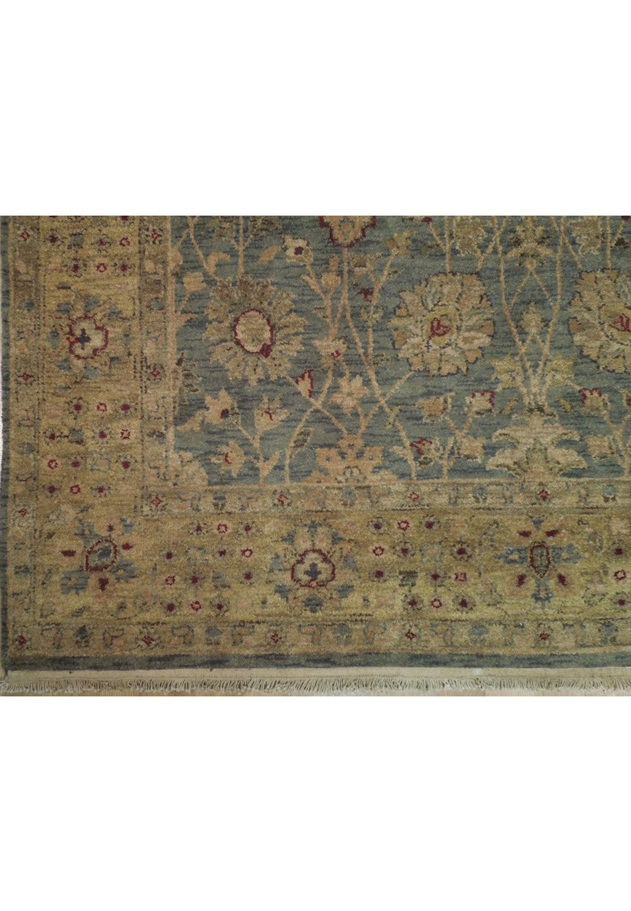 6' x 9' Transitional Chobi Vegetable Dyed Rug 10