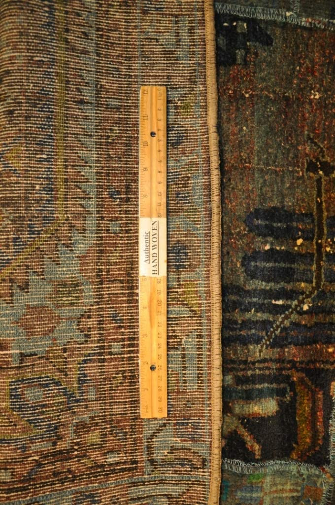 5 x 8 Modern Multi Color Patchwork Rug