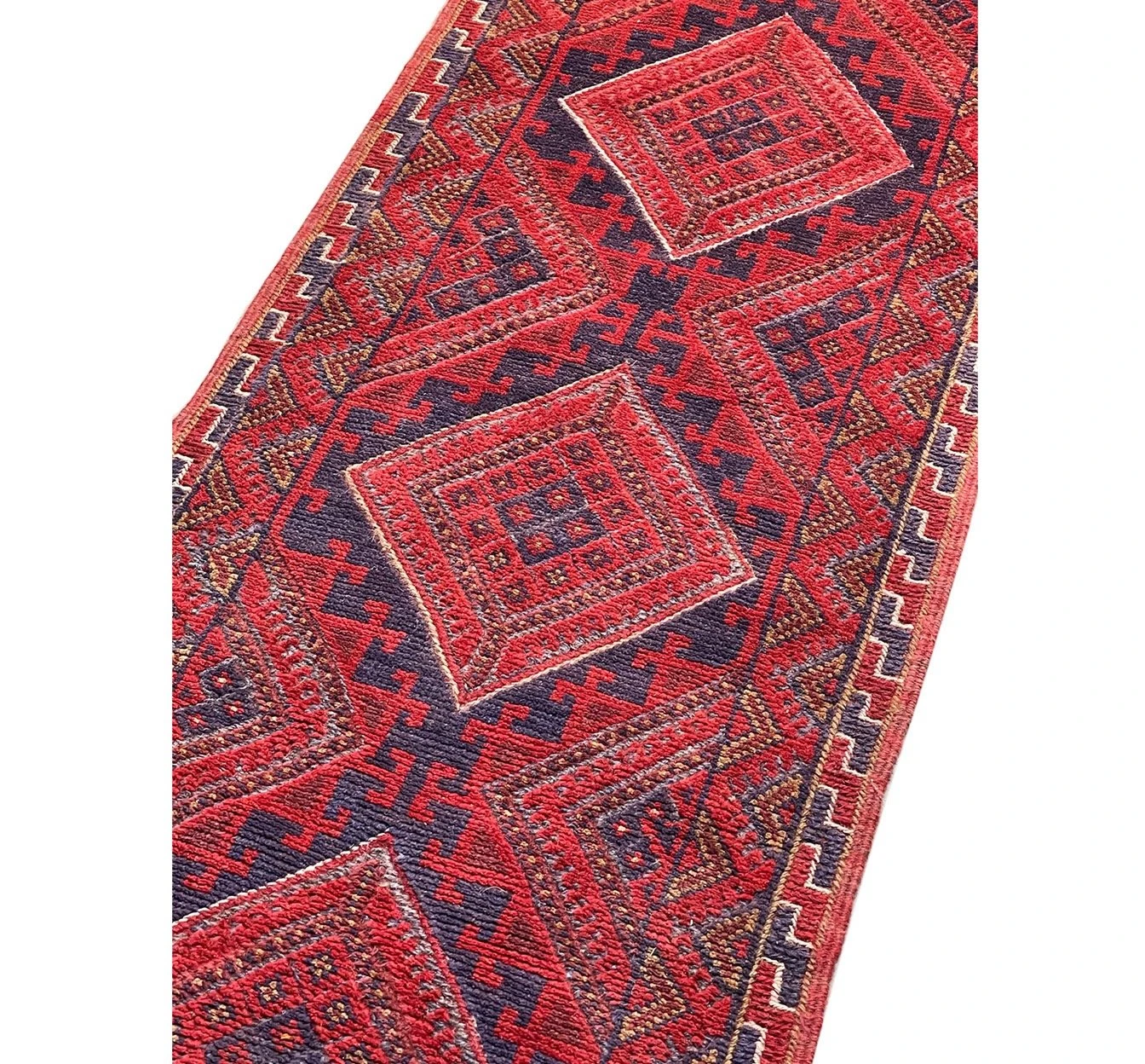 2' x 8'6" Afghan Mashwani Runner Rug