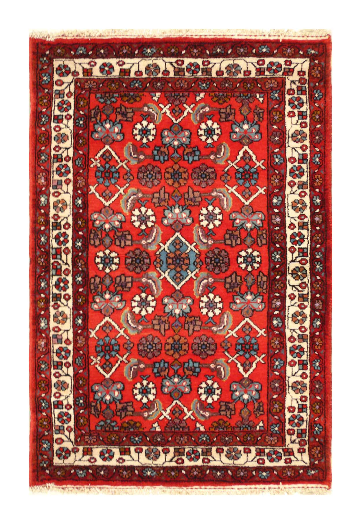 3 x 5 Antique Persian Rudbar Rug