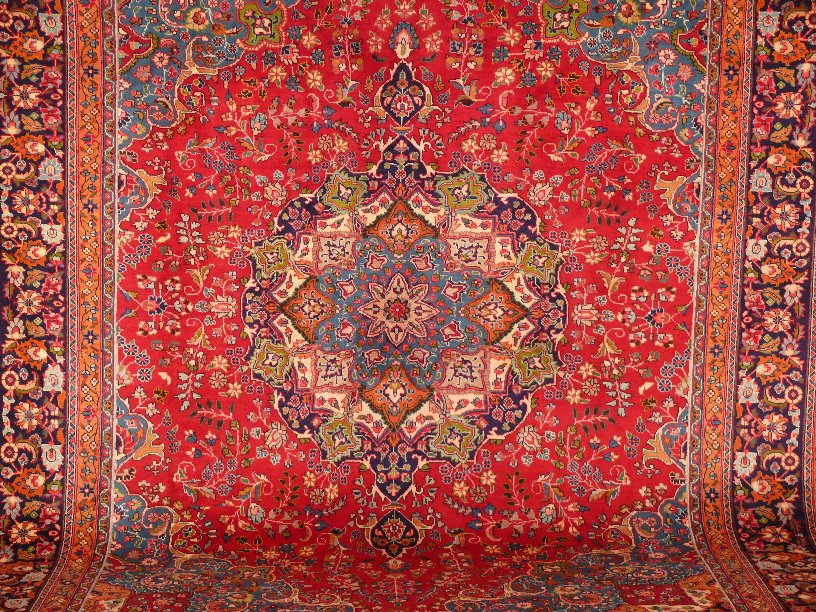 10 x 13'1 Persian Mashad Rug