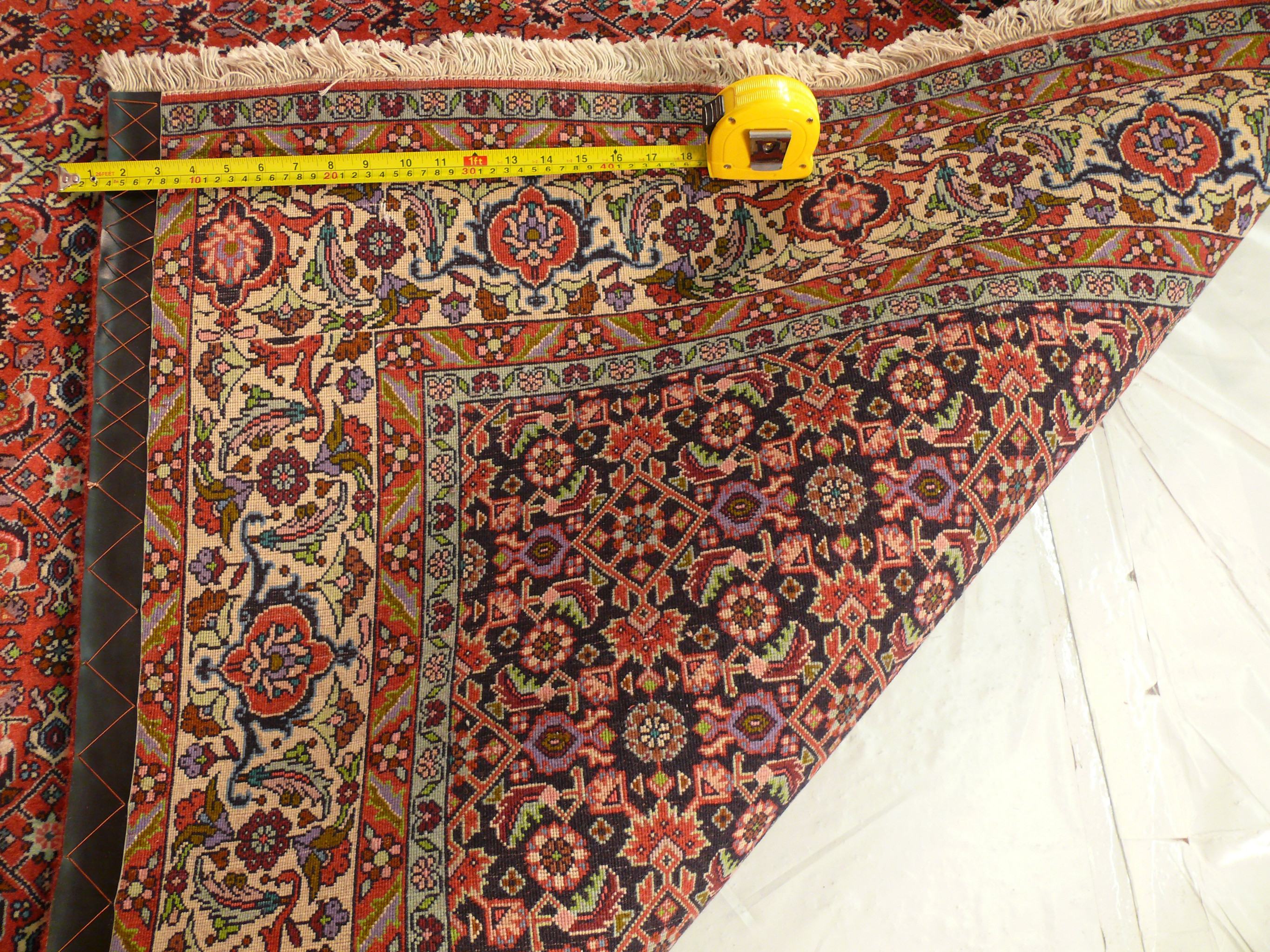 6'6 x 10 Persian Bijar Rug