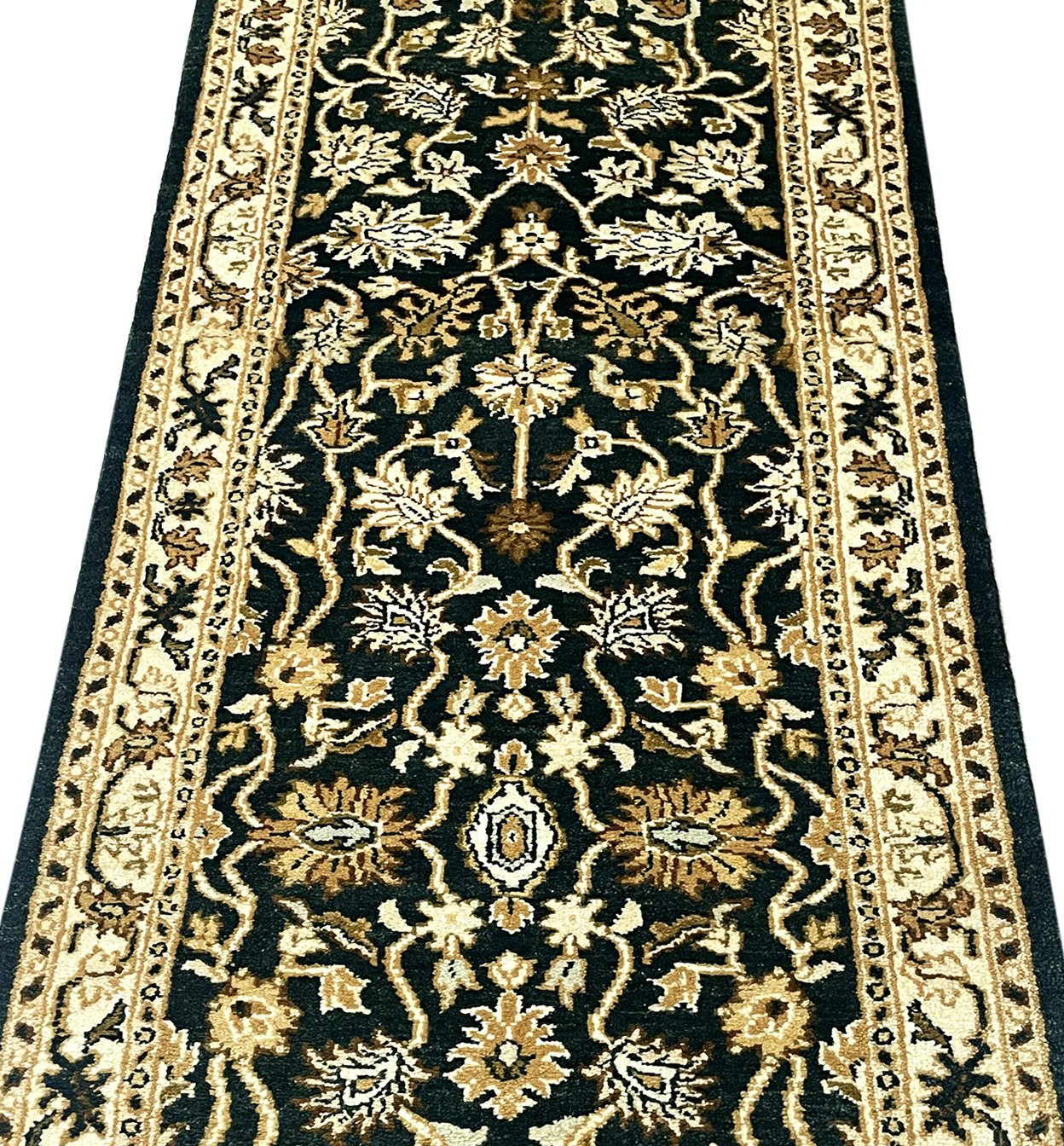 2'6 x 10 Oriental Agra Runner Rug