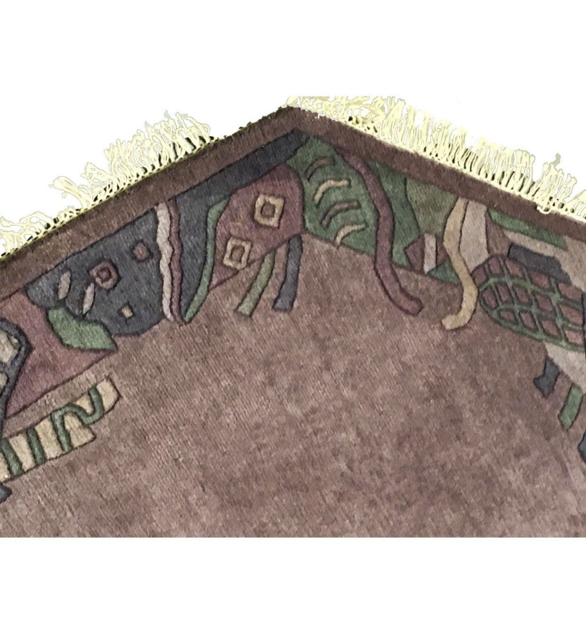 6'4 x 6'4 Modern Indo Nepali Octagon Rug