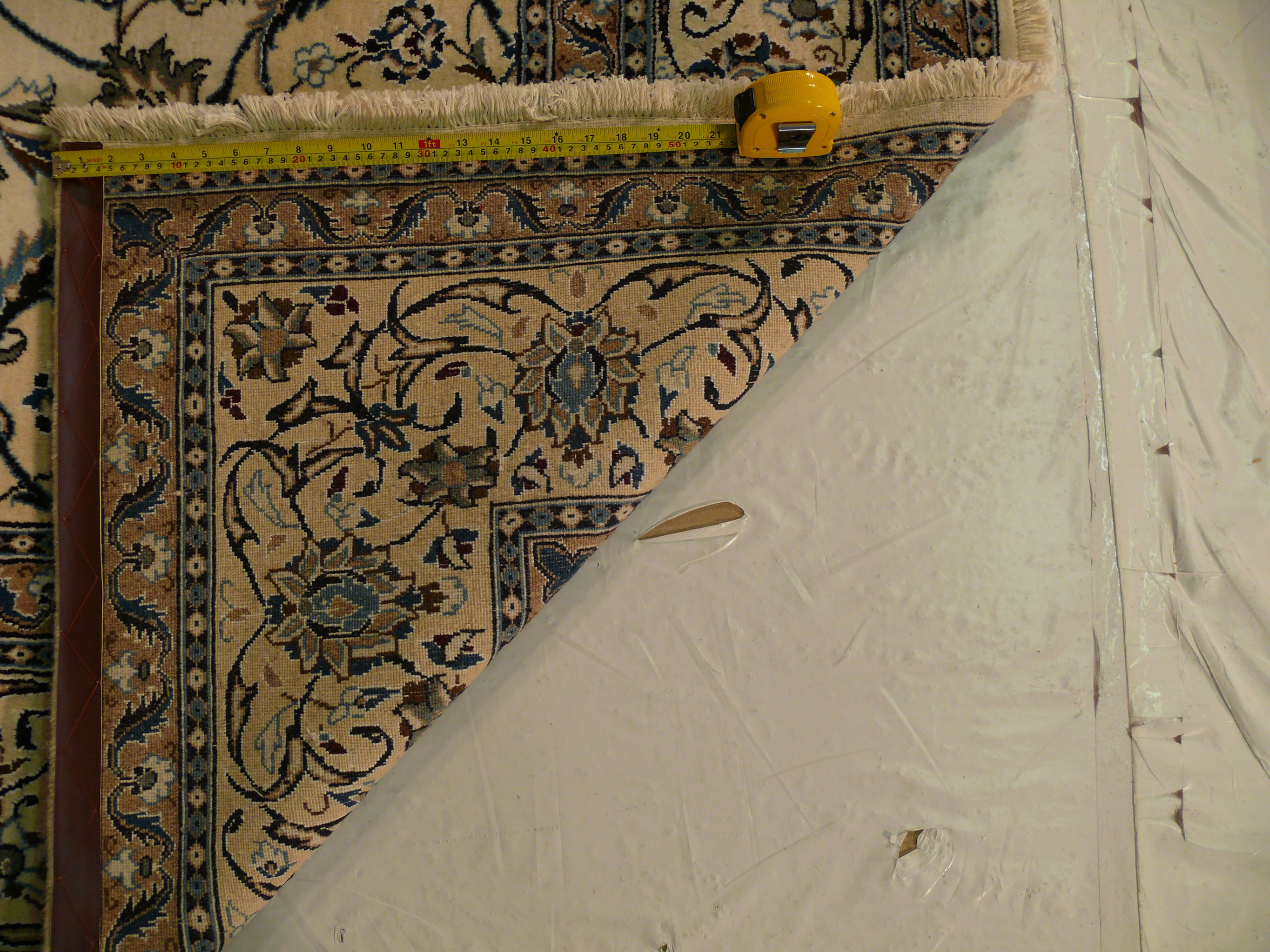 8 x 11'4" Persian Nain Rug 1