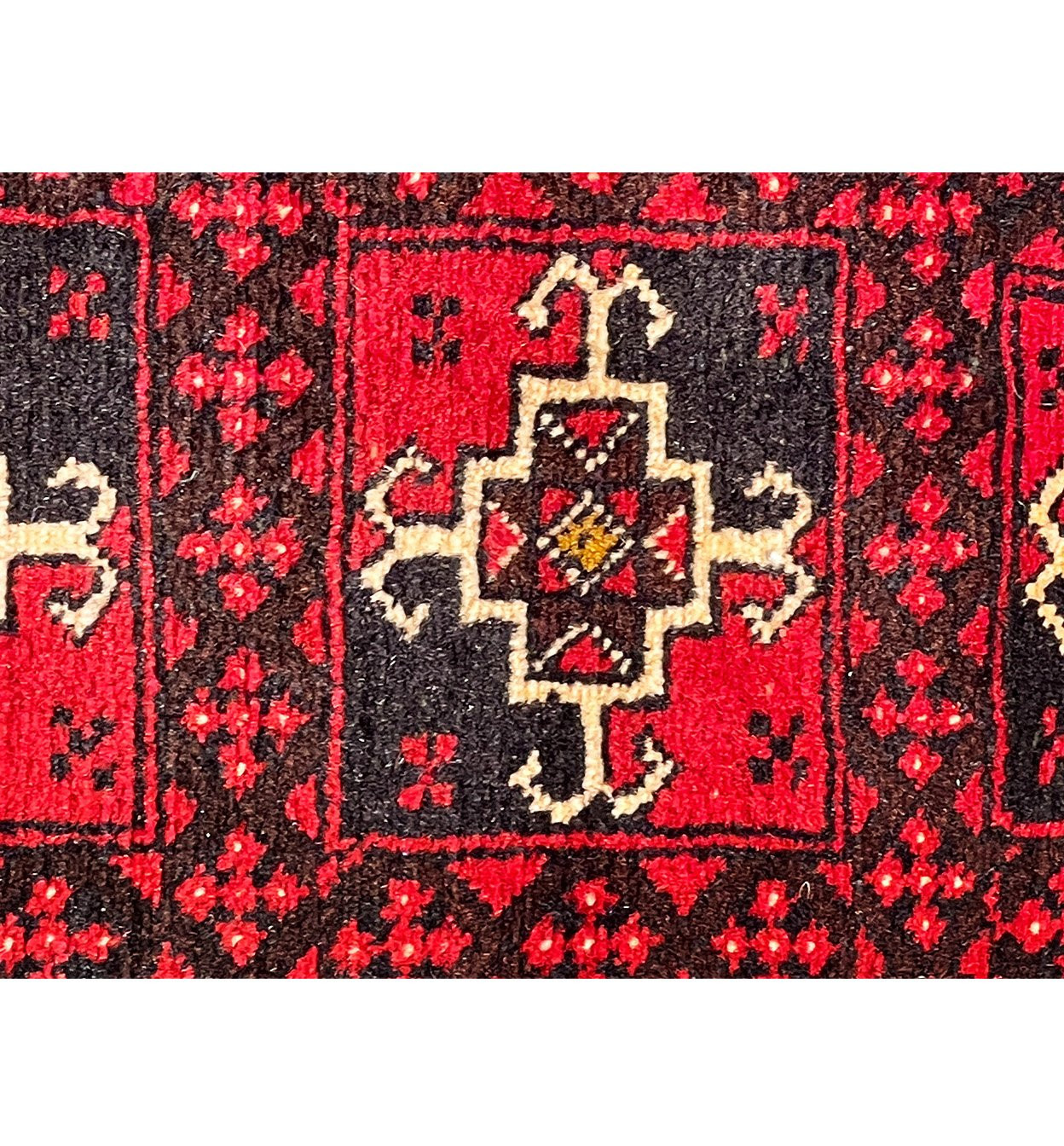 3'2" x 4'9" Persian Baluch Tribal Rug