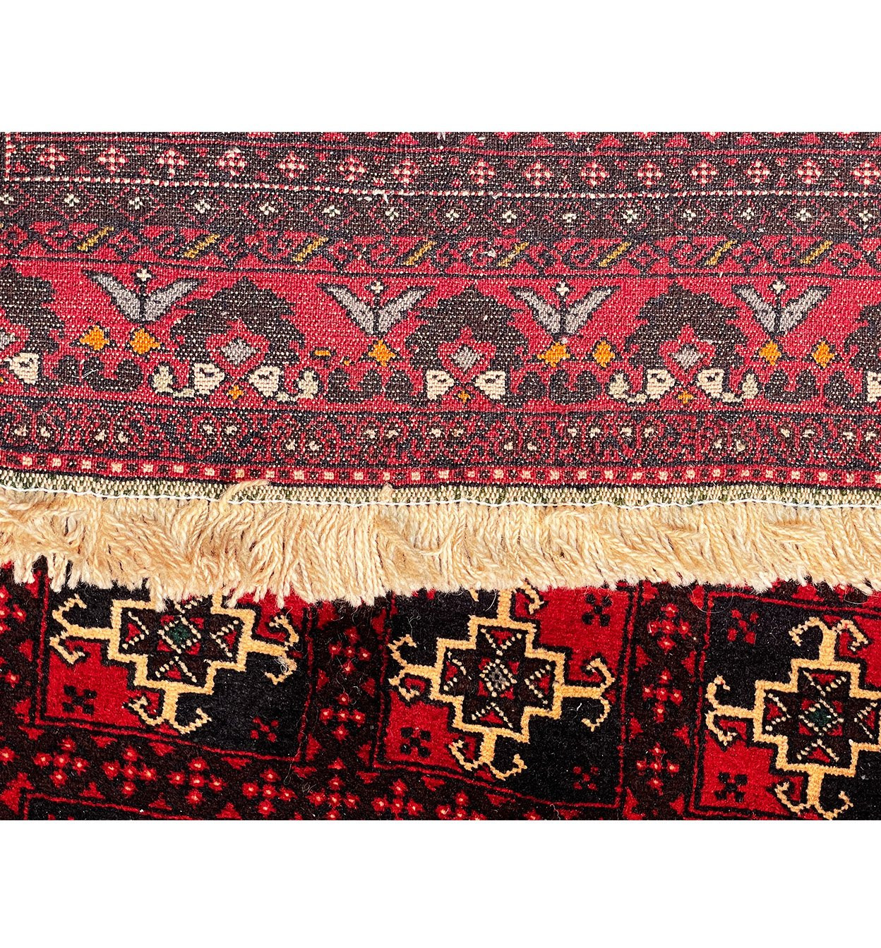 3'2" x 4'9" Persian Baluch Tribal Rug