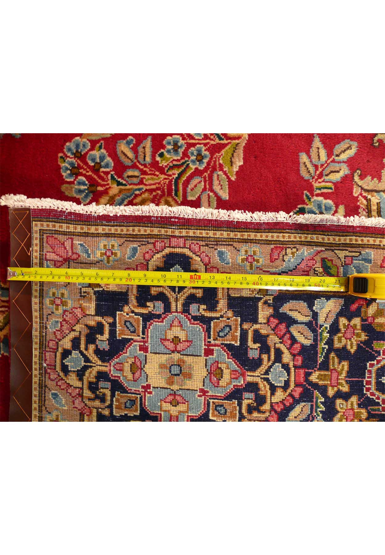 10 x 13 Floral Persian Kerman Rug
