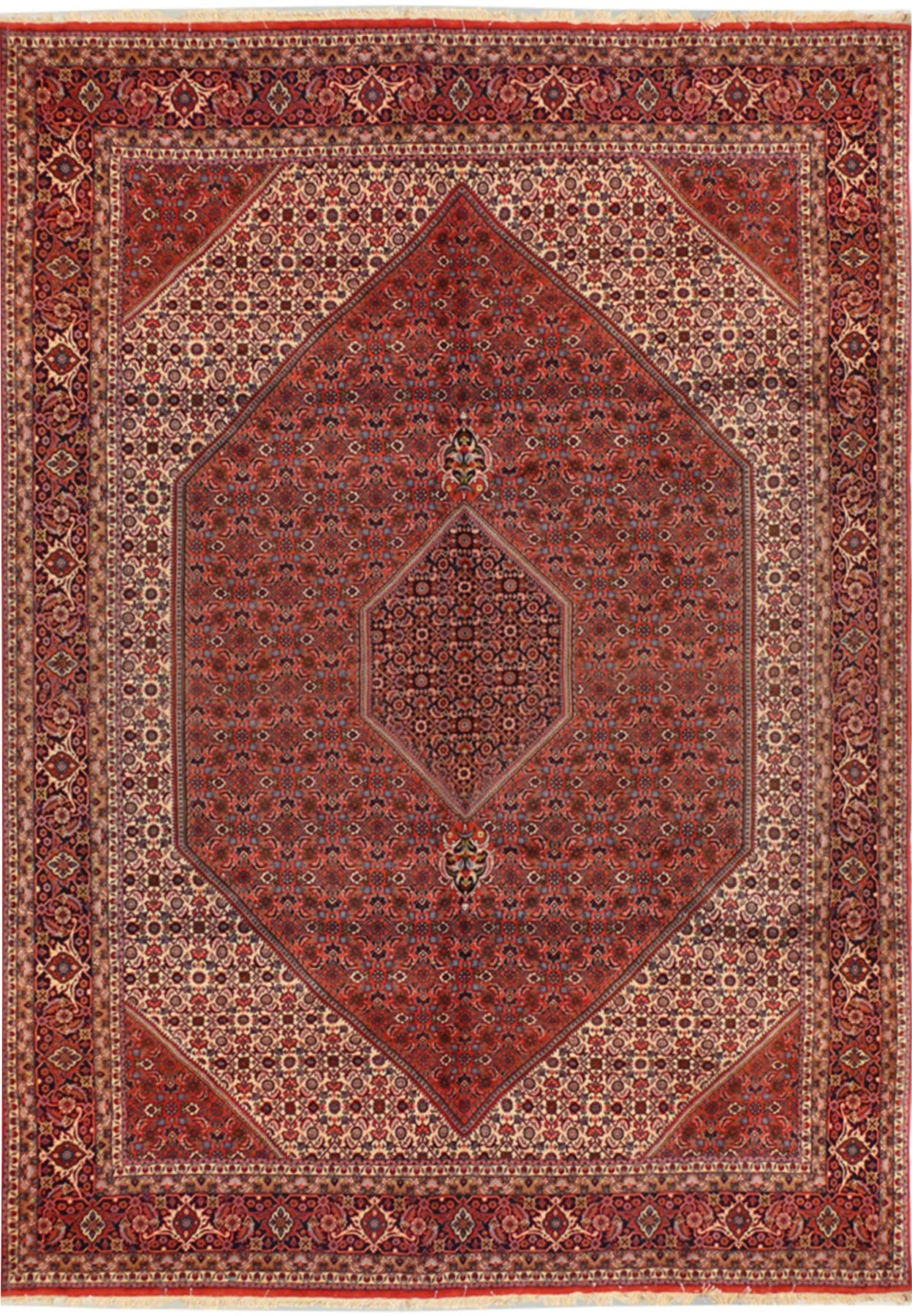 8'3" x 11'3" Persian Bijar Iron Rug