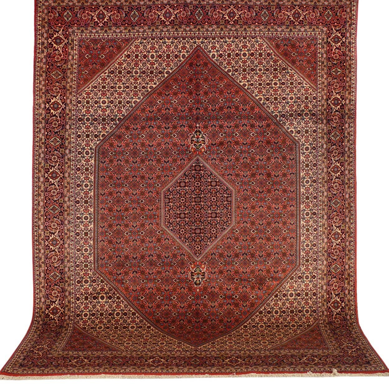 8'3" x 11'3" Persian Bijar Iron Rug