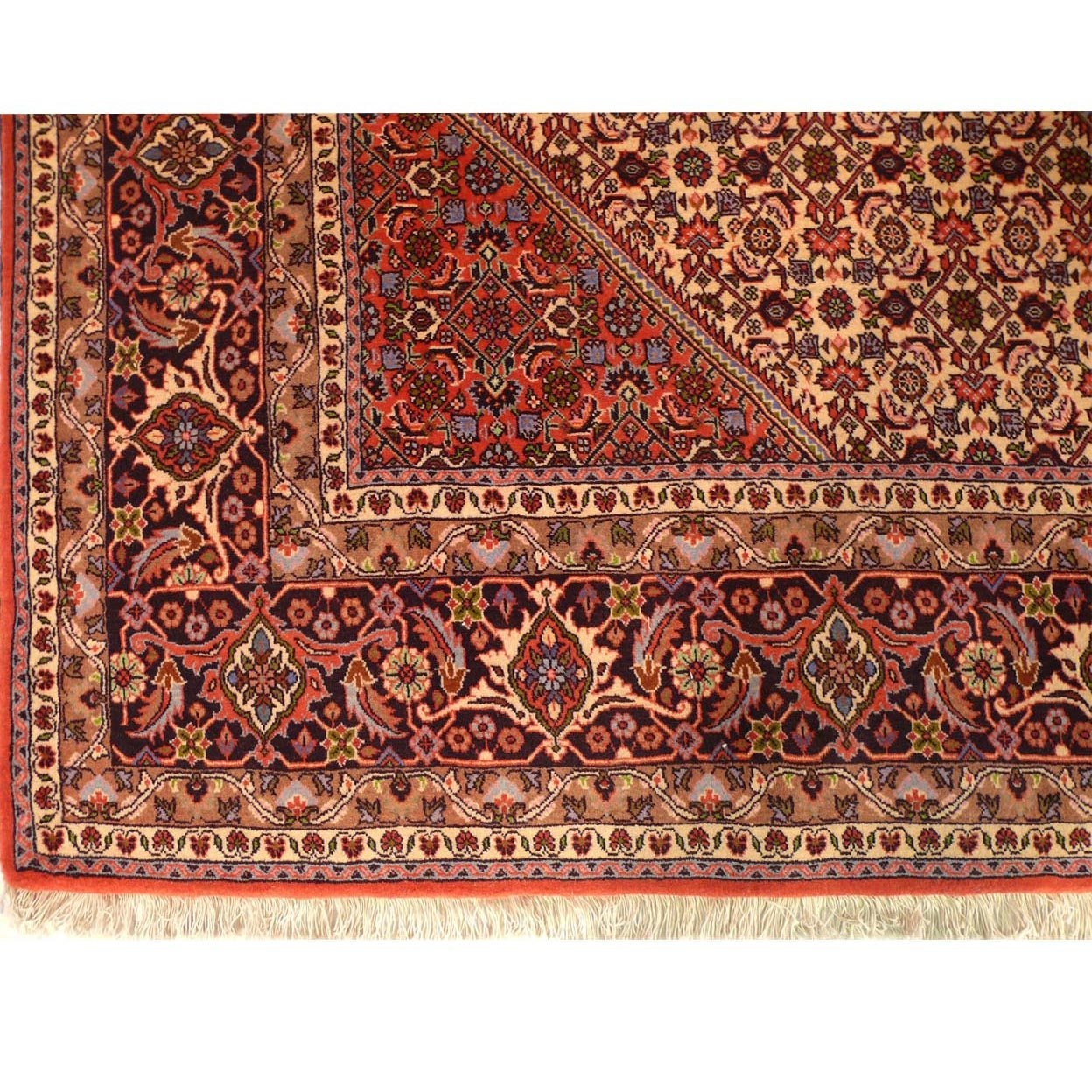 8'3" x 11'3" Persian Bijar Iron Rug