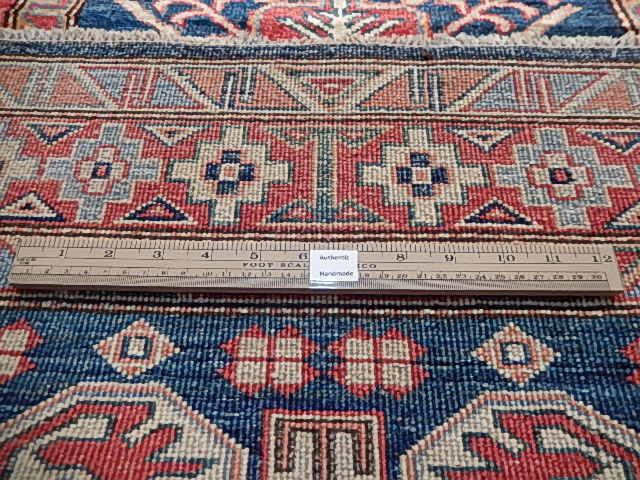 3 x 10 Caucasian Kazak Runner Plush & Thin