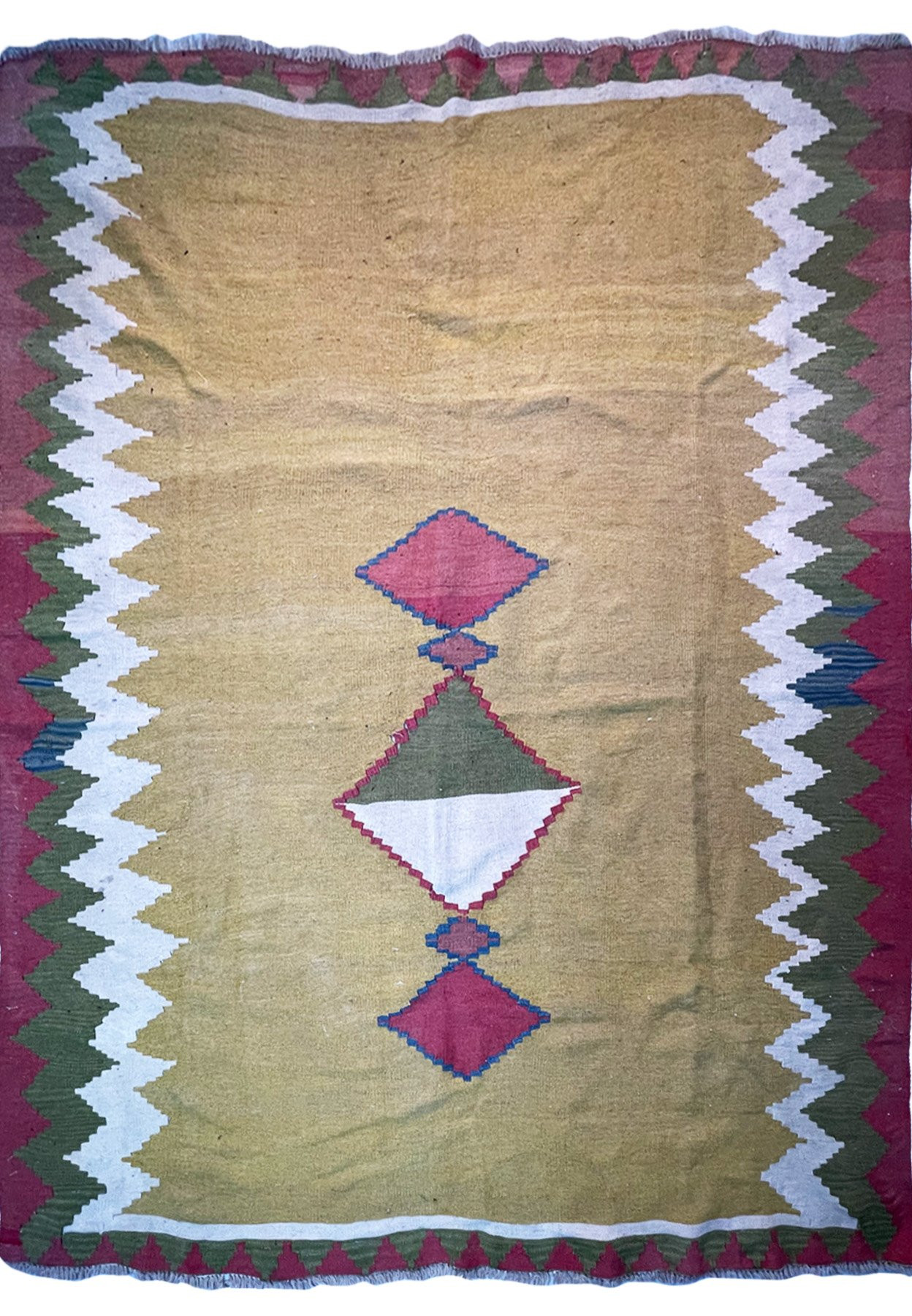 6'2" x 8' Persian Kelim Rug