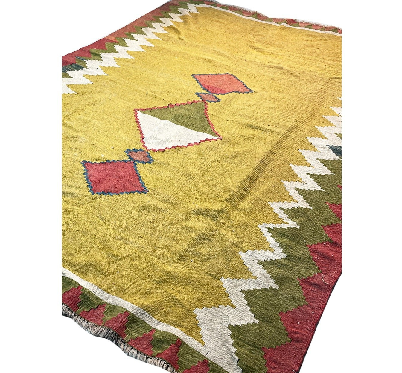 6'2" x 8' Persian Kelim Rug