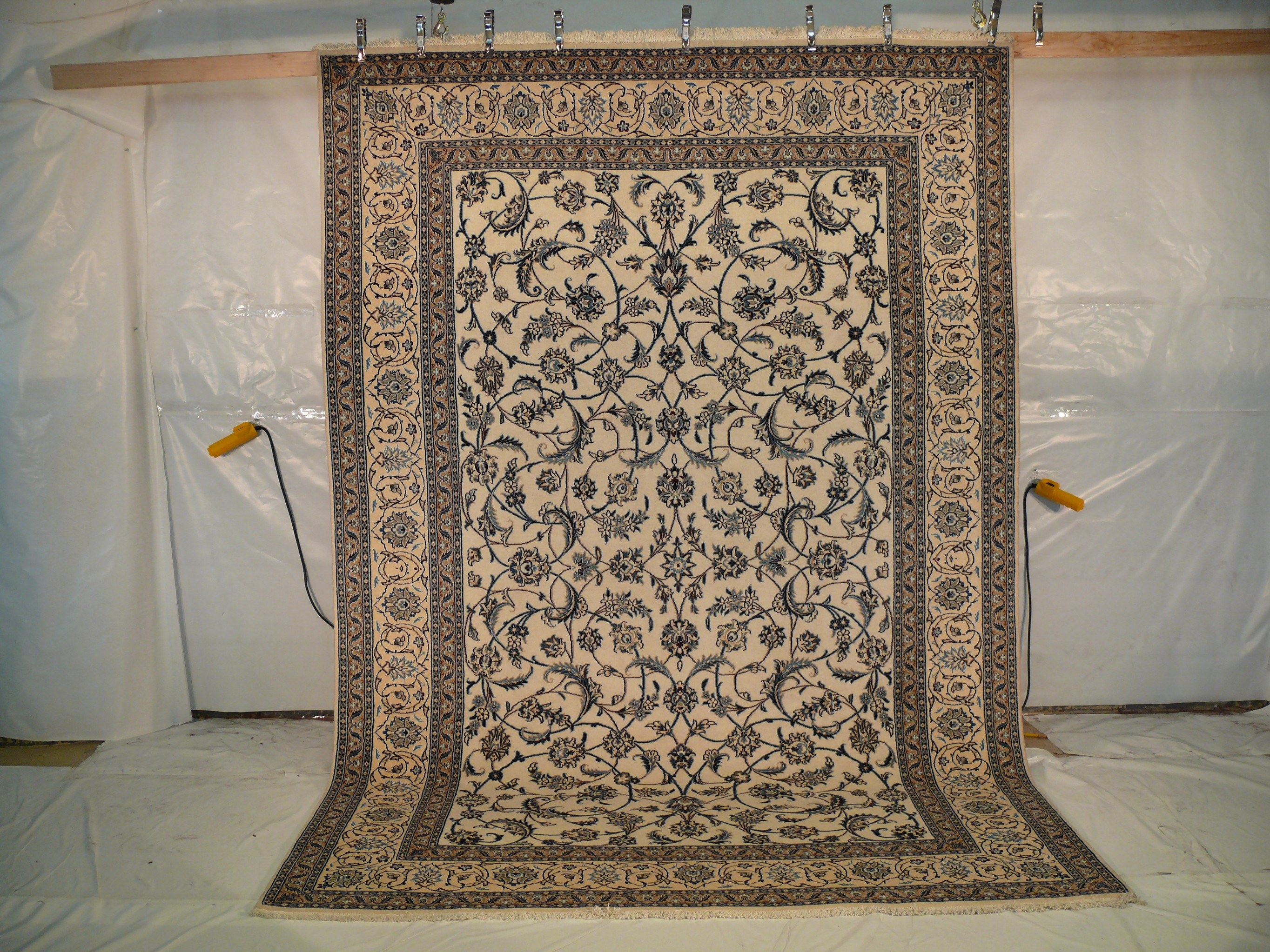 8' x 11'8" Persian Nain 9 LAA Wool & Silk Rug