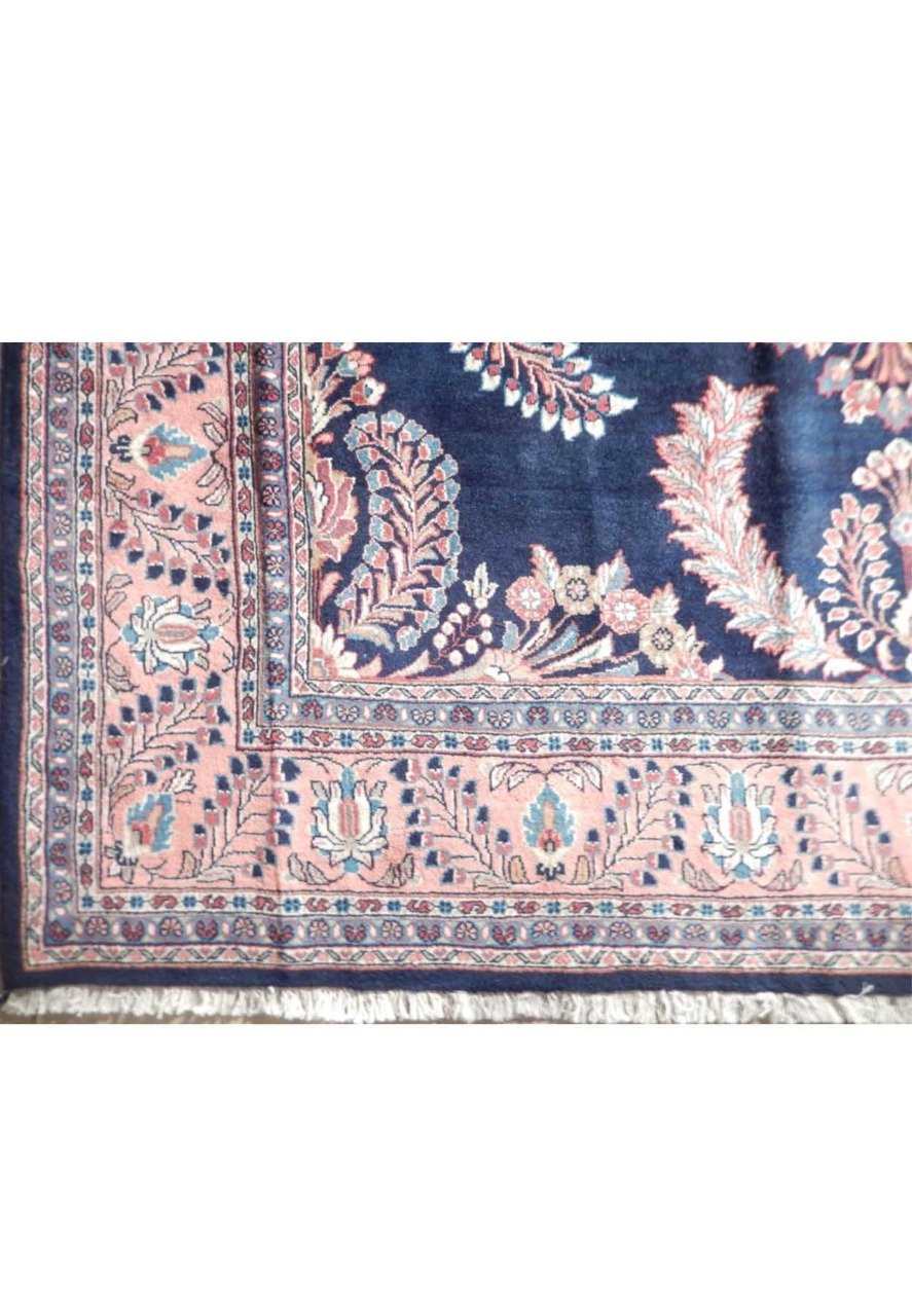 7 x 7'4 Persian Sarough Square Rug