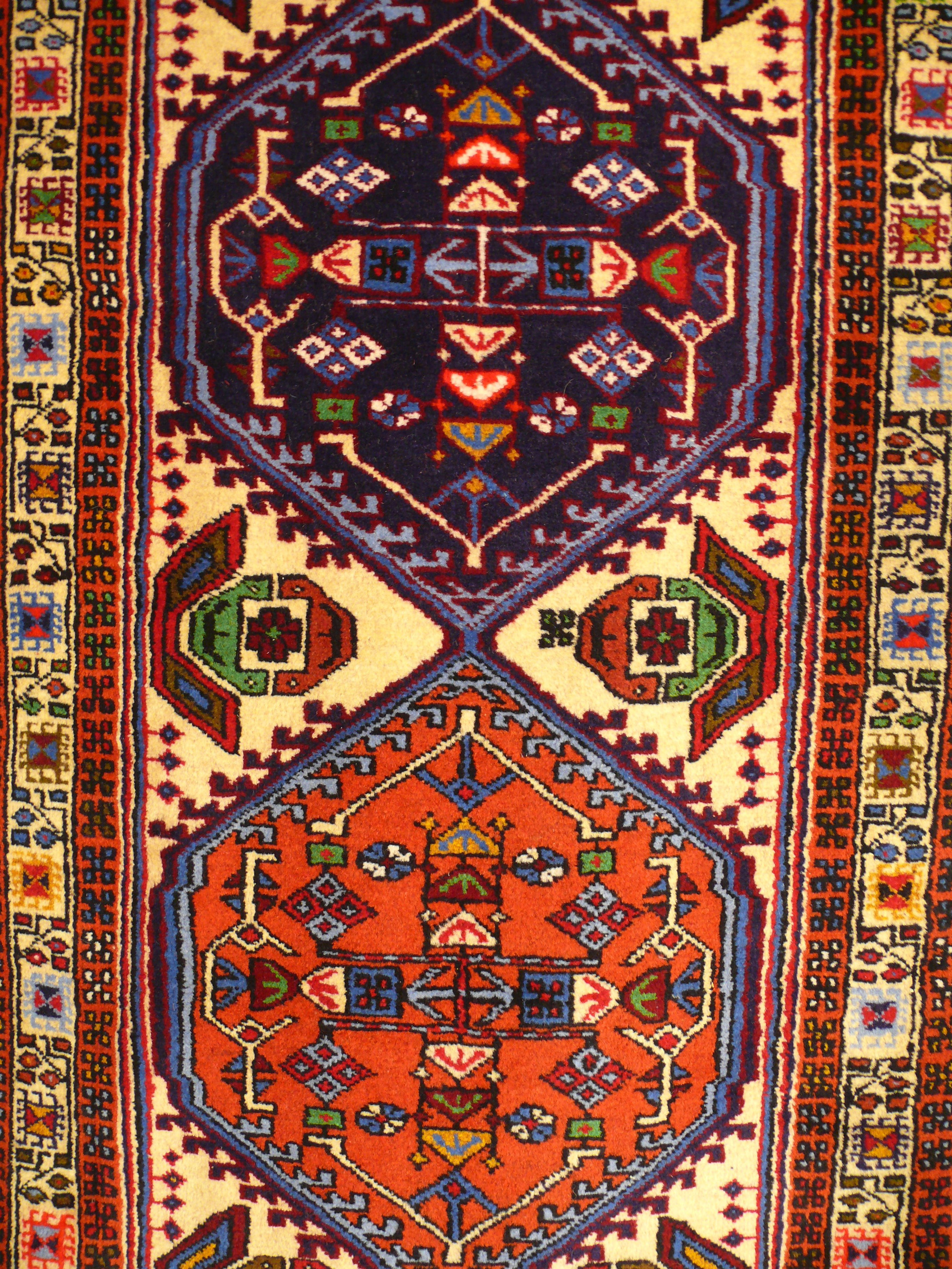 2'4 x 10 Persian Meshkin Runner Rug
