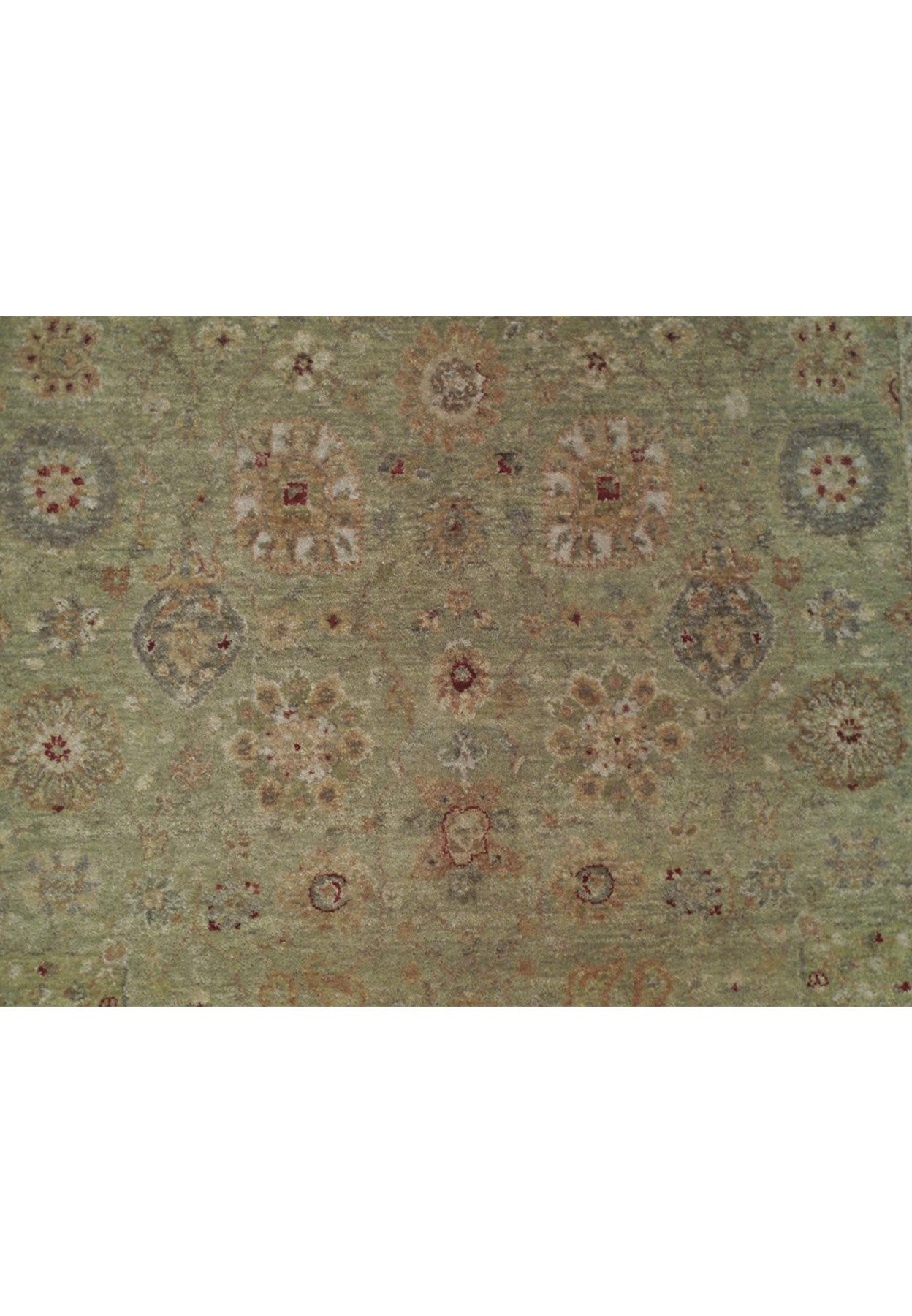 6' x 9' Transitional Chobi Vegetable Dyed Rug 9